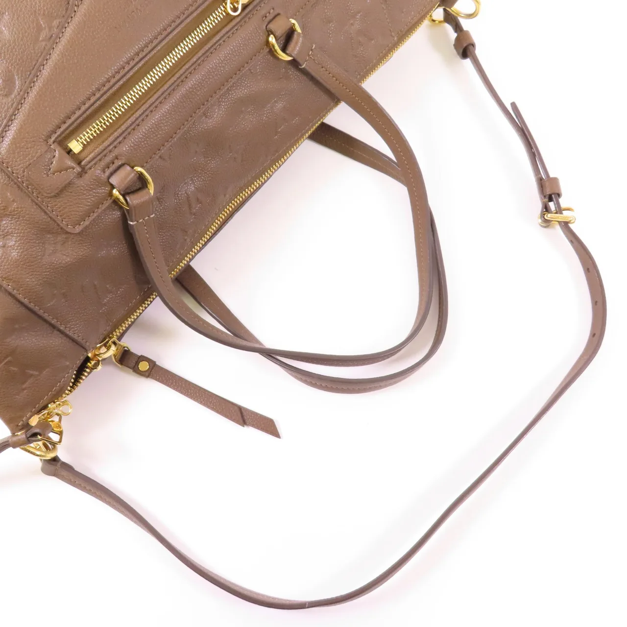 LOUIS VUITTON M93409 兩用包 牛皮 棕色 / Brown 牛皮 中古品B - 縮圖 5