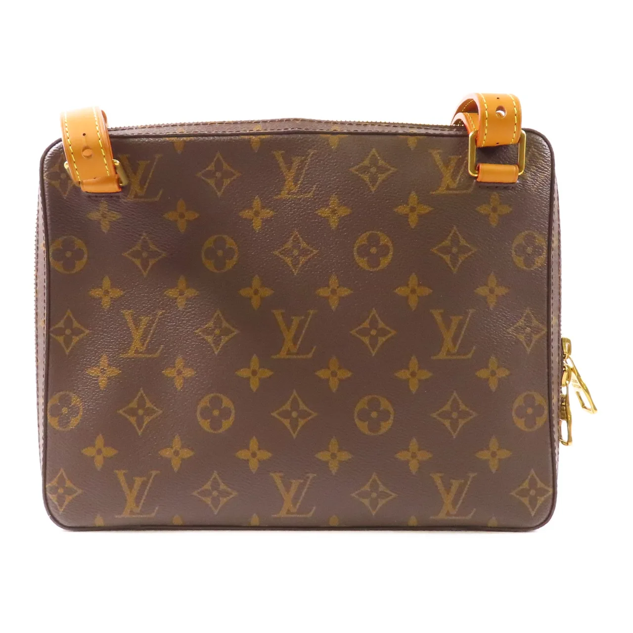 LOUIS VUITTON Soft Trunk M68494 肩背包 塗層帆布 棕色 / Brown 塗層帆布 中古品A - 縮圖 2