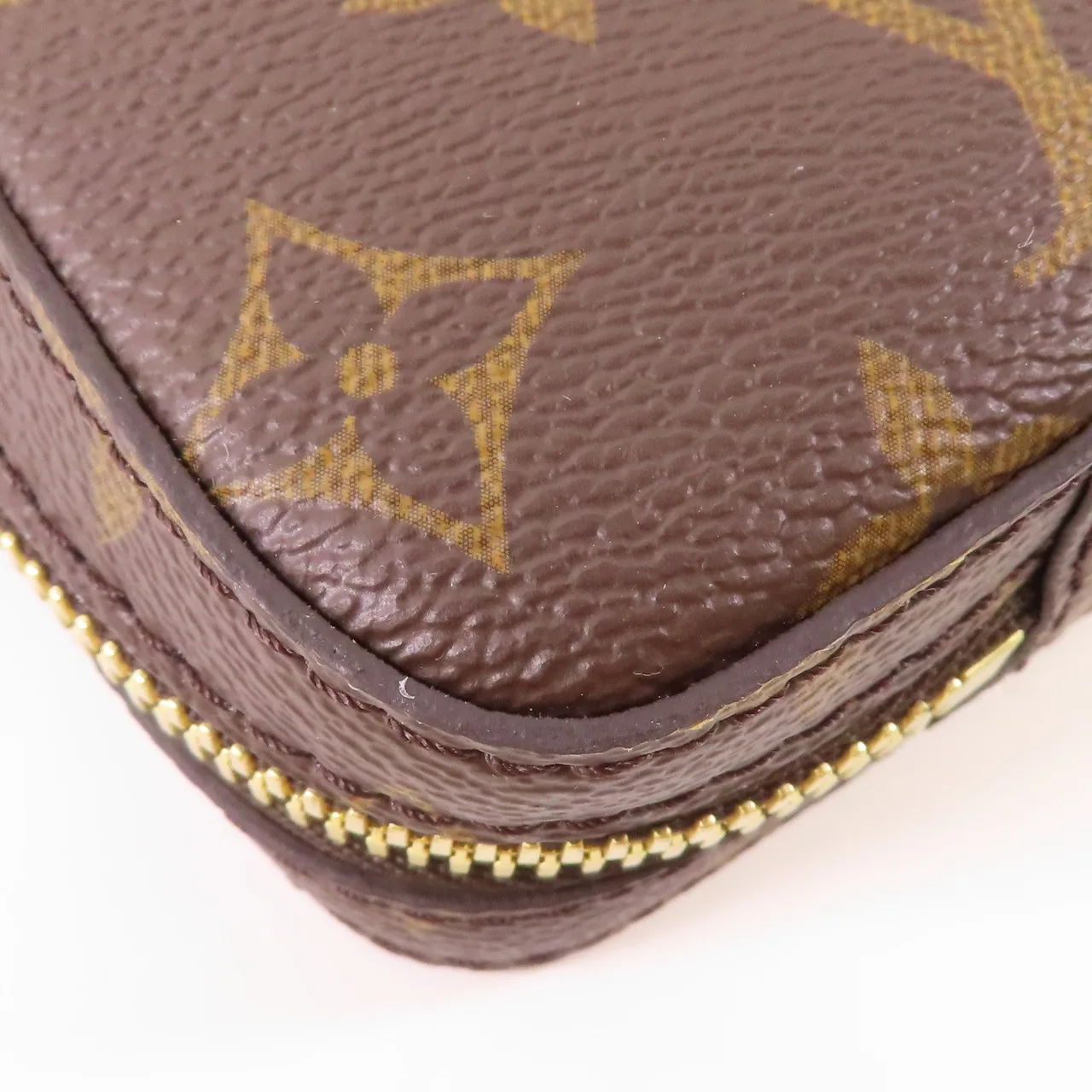 LOUIS VUITTON Soft Trunk M68494 肩背包 塗層帆布 棕色 / Brown 塗層帆布 中古品A - 縮圖 9