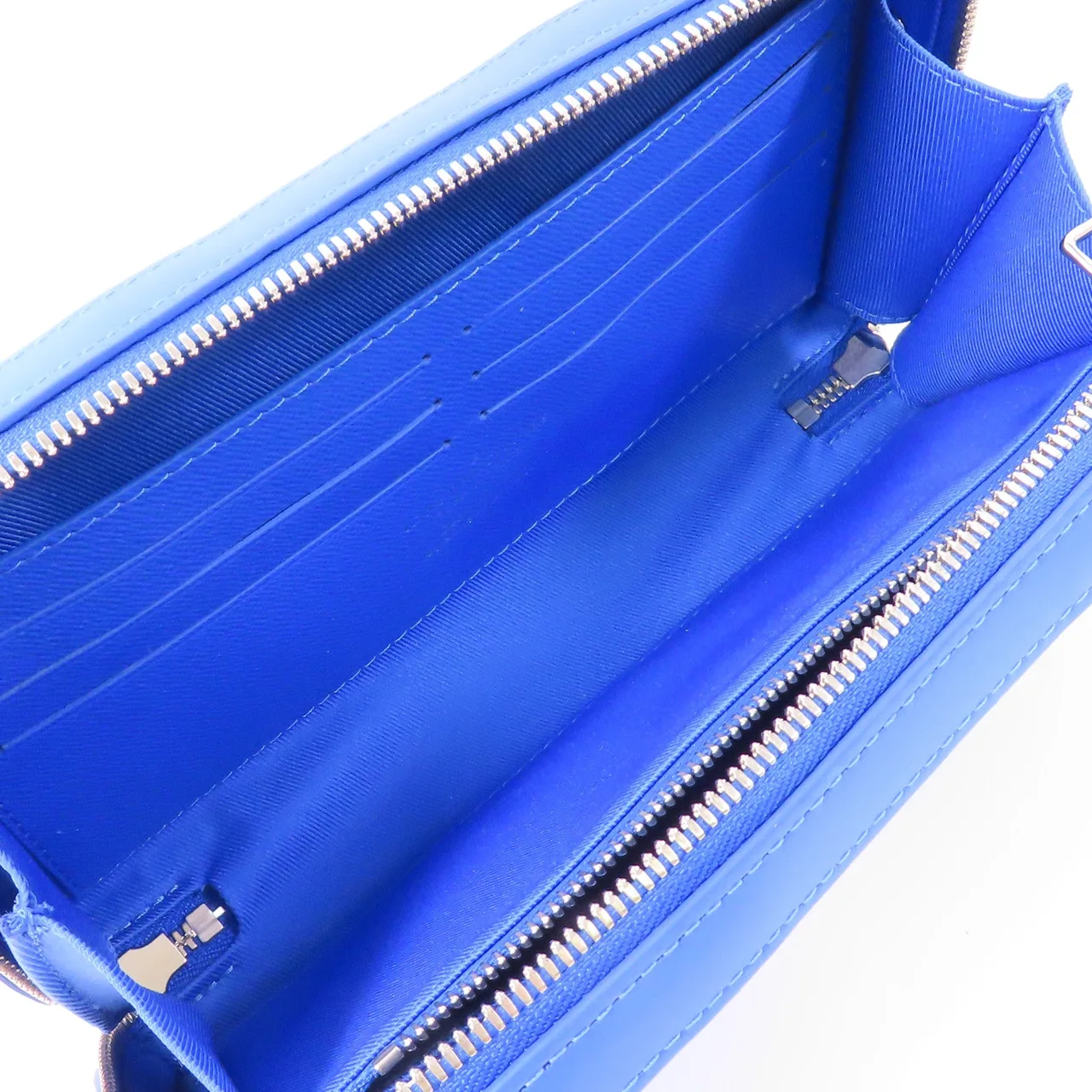 LOUIS VUITTON Soft Trunk M45432 肩背包 塗層帆布 藍色 / 白色 / Blue/White 塗層帆布 中古品A - 縮圖 10