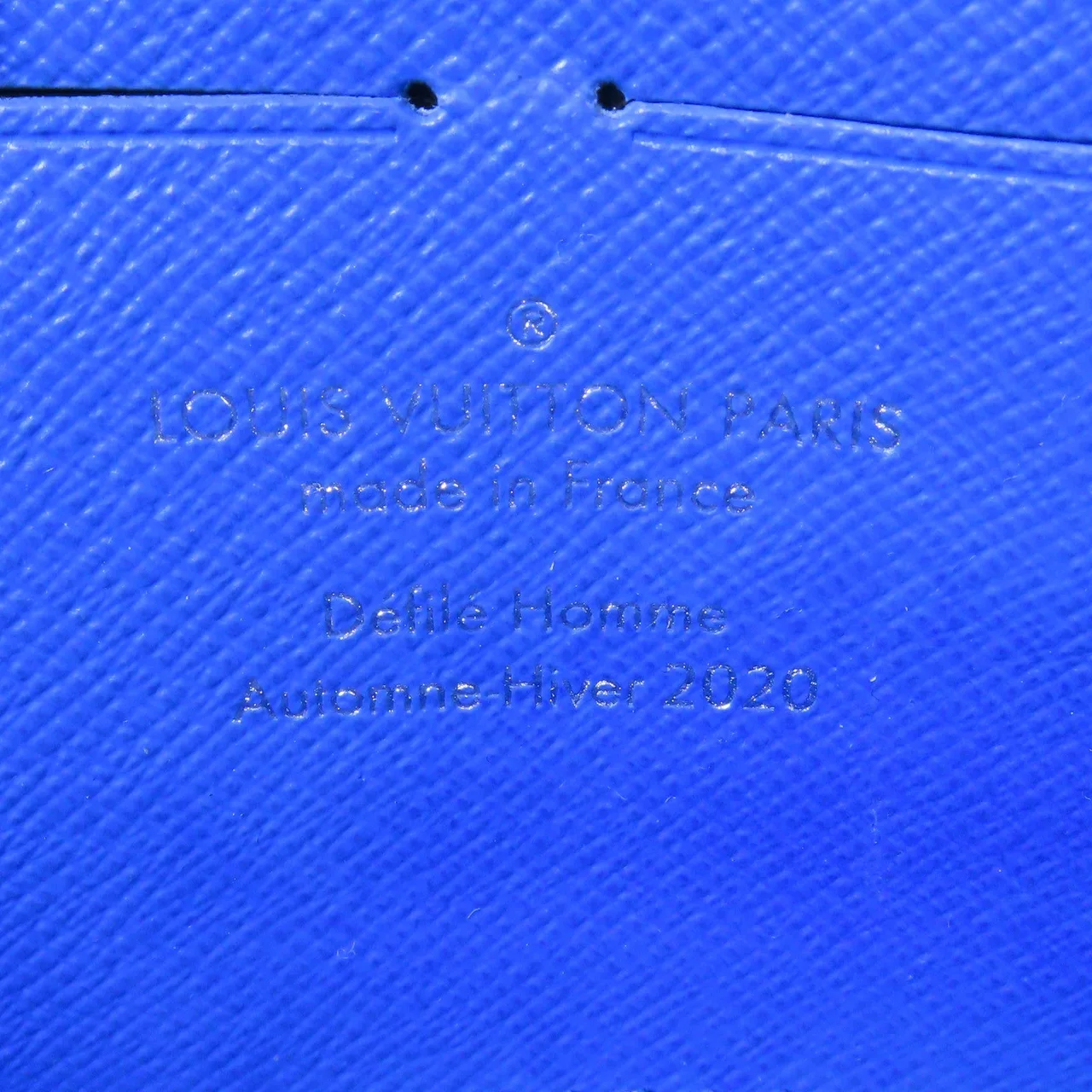 LOUIS VUITTON Soft Trunk M45432 肩背包 塗層帆布 藍色 / 白色 / Blue/White 塗層帆布 中古品A - 縮圖 11