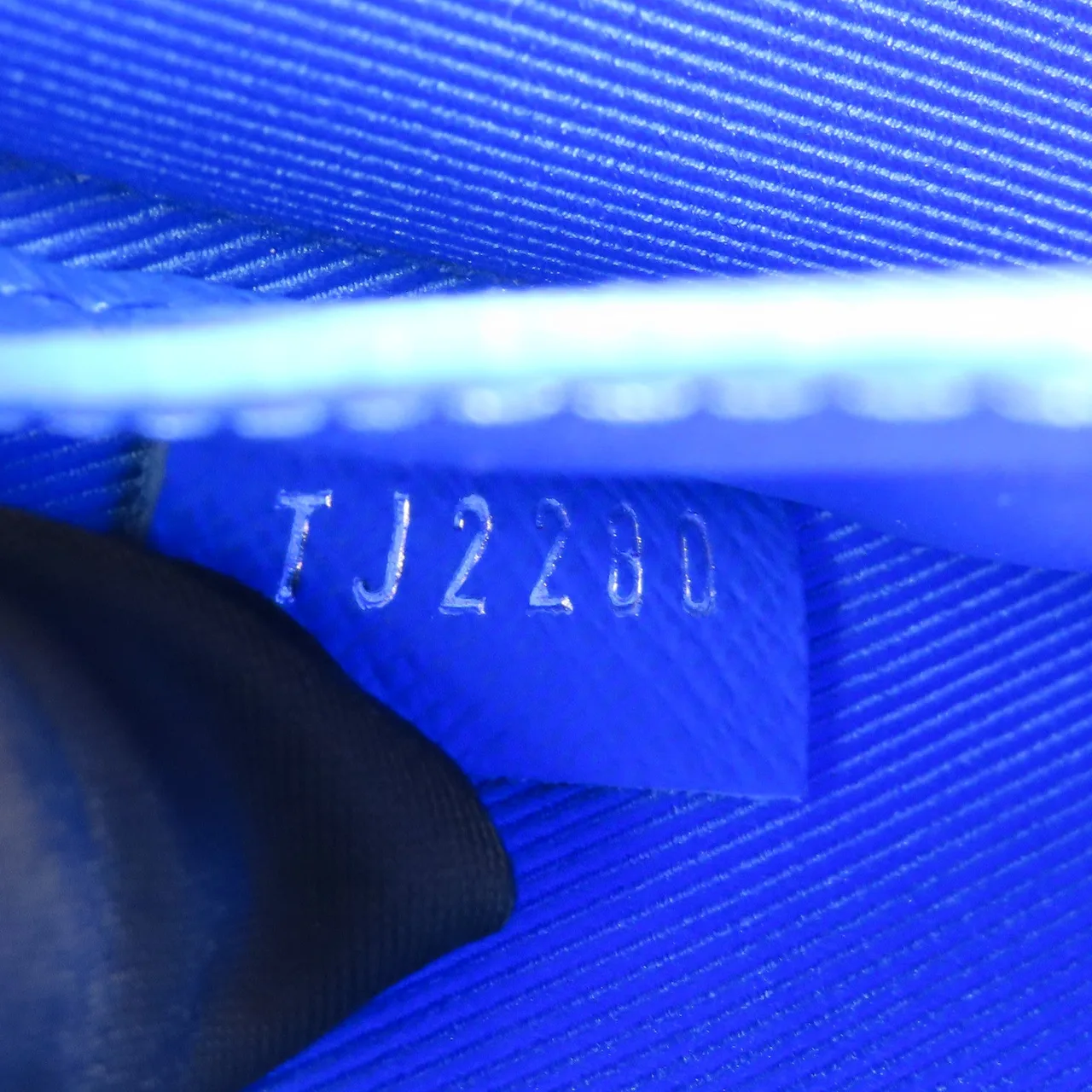 LOUIS VUITTON Soft Trunk M45432 肩背包 塗層帆布 藍色 / 白色 / Blue/White 塗層帆布 中古品A - 縮圖 12