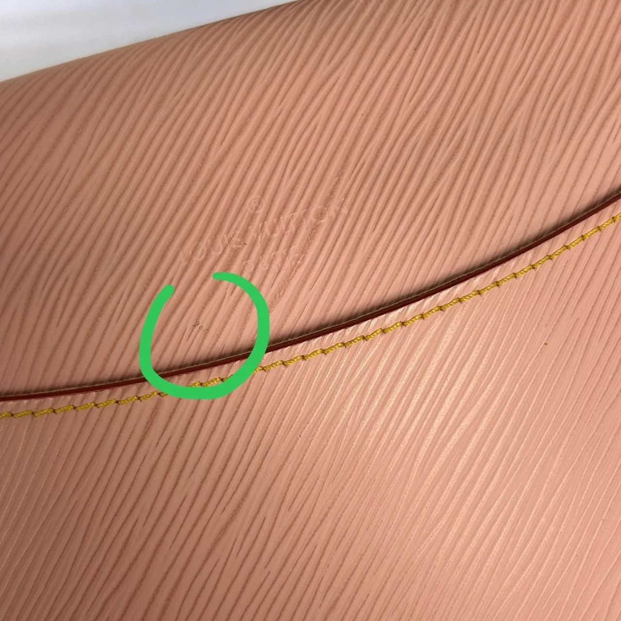 LOUIS VUITTON M54155 肩背包 牛皮 粉色 / Pink 牛皮 中古品A - 縮圖 17