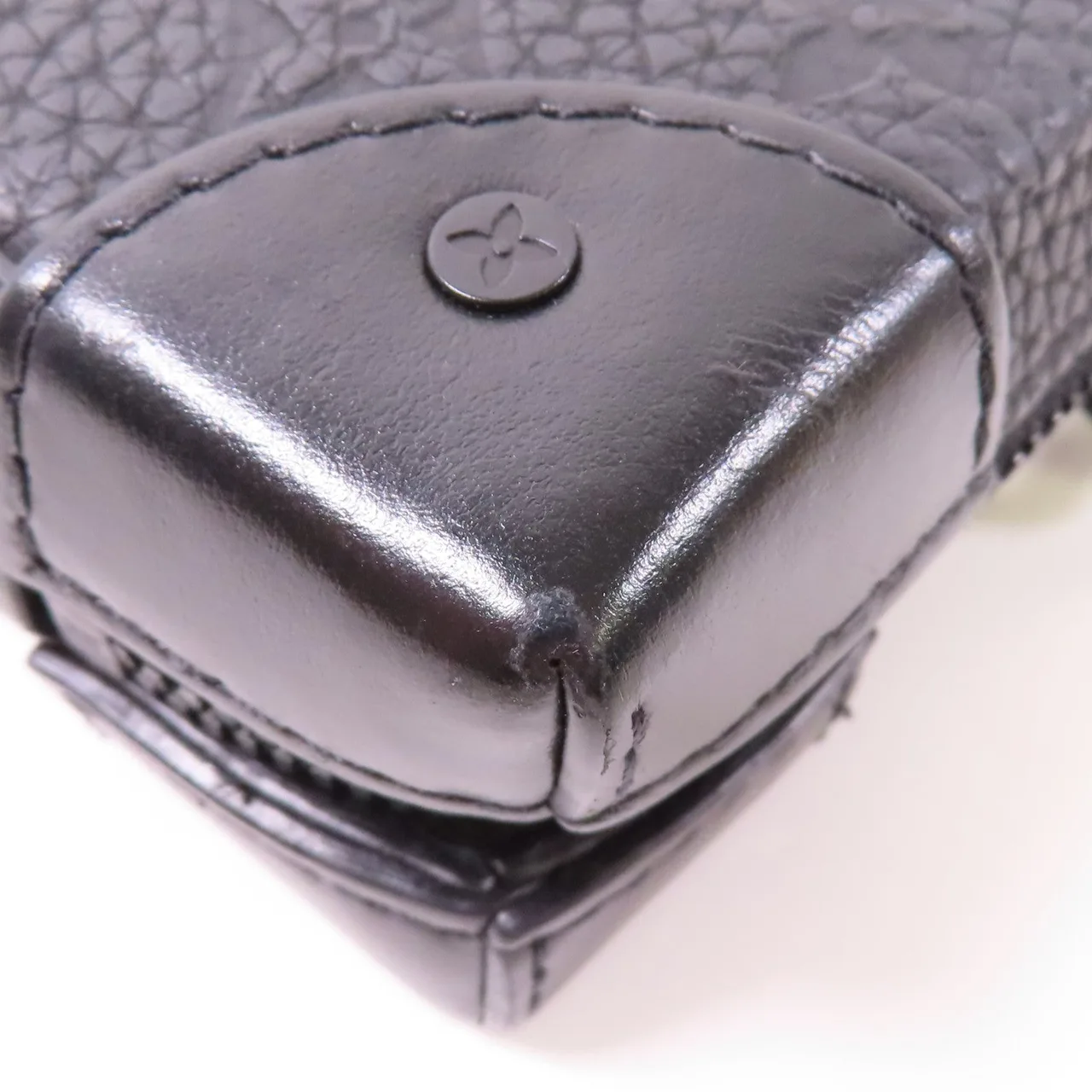 LOUIS VUITTON Soft Trunk M80224 肩背包 牛皮 黑色 / Black 牛皮 中古品A - 縮圖 6