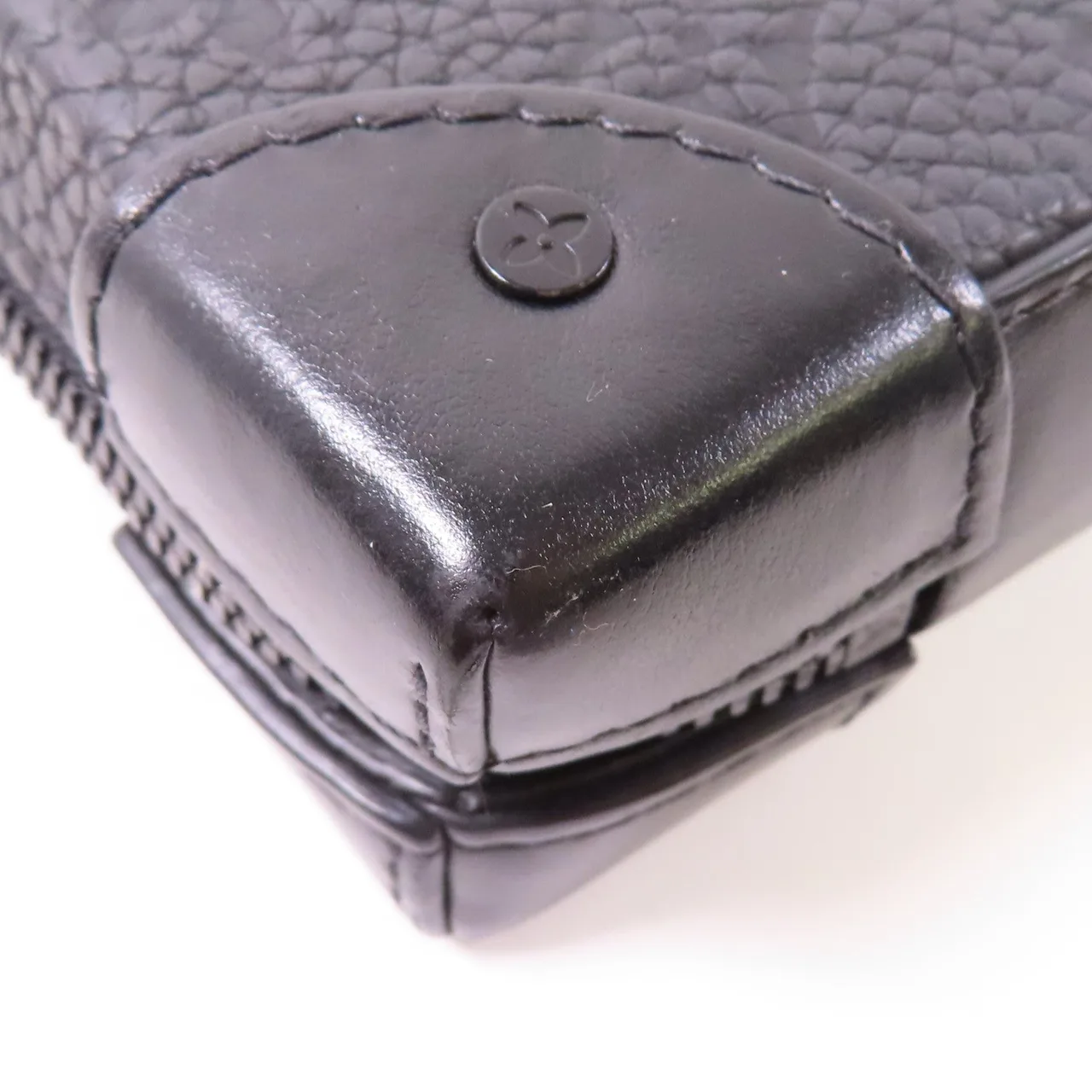 LOUIS VUITTON Soft Trunk M80224 肩背包 牛皮 黑色 / Black 牛皮 中古品A - 縮圖 9
