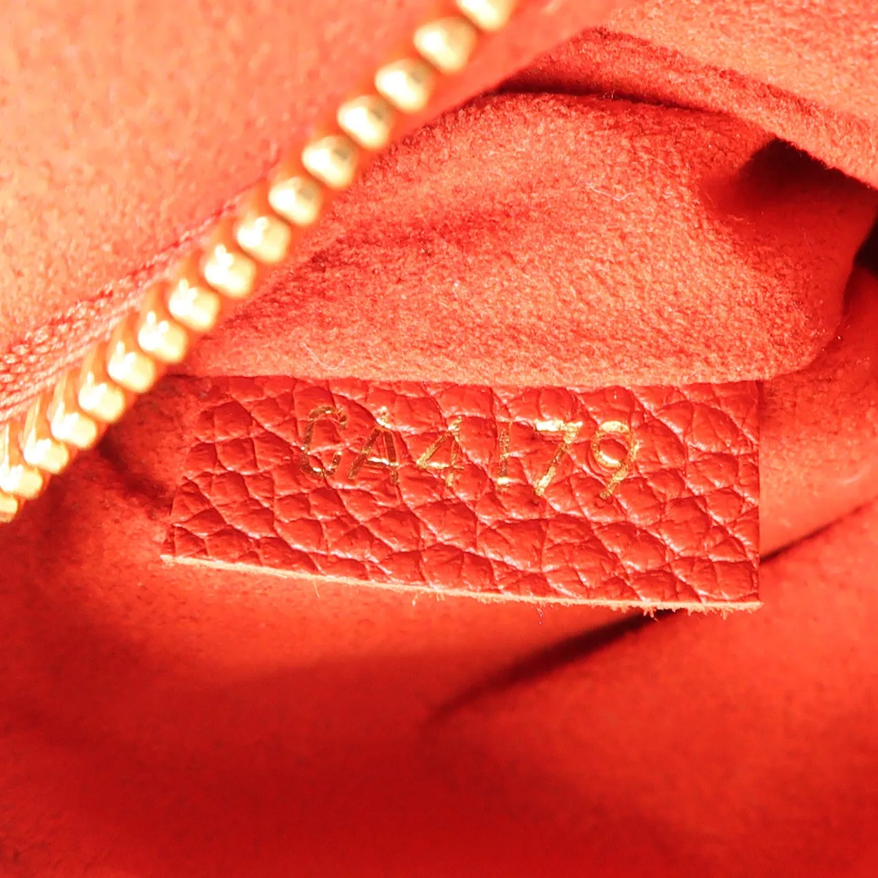 LOUIS VUITTON Saint Placide M43713 肩背包 塗層帆布 棕色 / 紅色 / Marron/Red 塗層帆布 中古品A - 縮圖 7