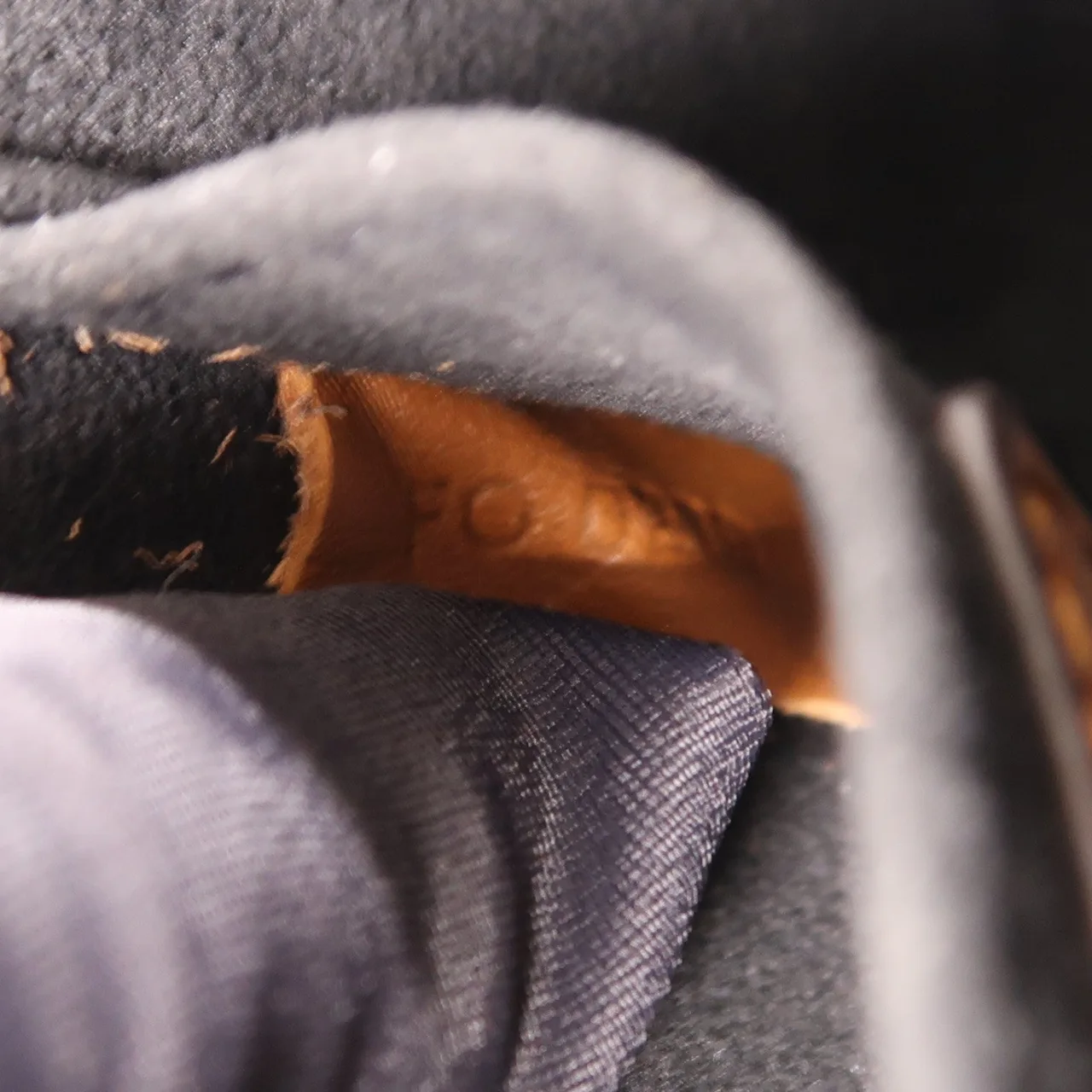 LOUIS VUITTON Mini Dauphine M45959 肩背包 塗層帆布 棕色 / Brown 塗層帆布 中古品B - 縮圖 7