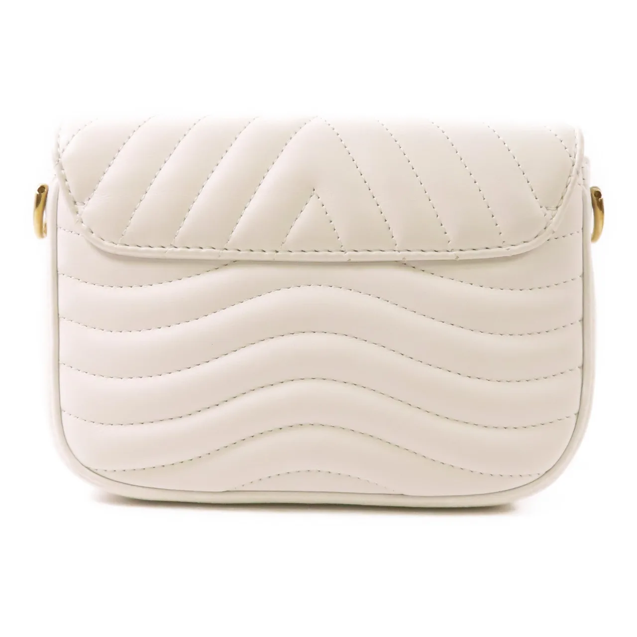 LOUIS VUITTON Multi Pochette M56466 肩背包 牛皮 白色 / White 牛皮 中古品A - 縮圖 2