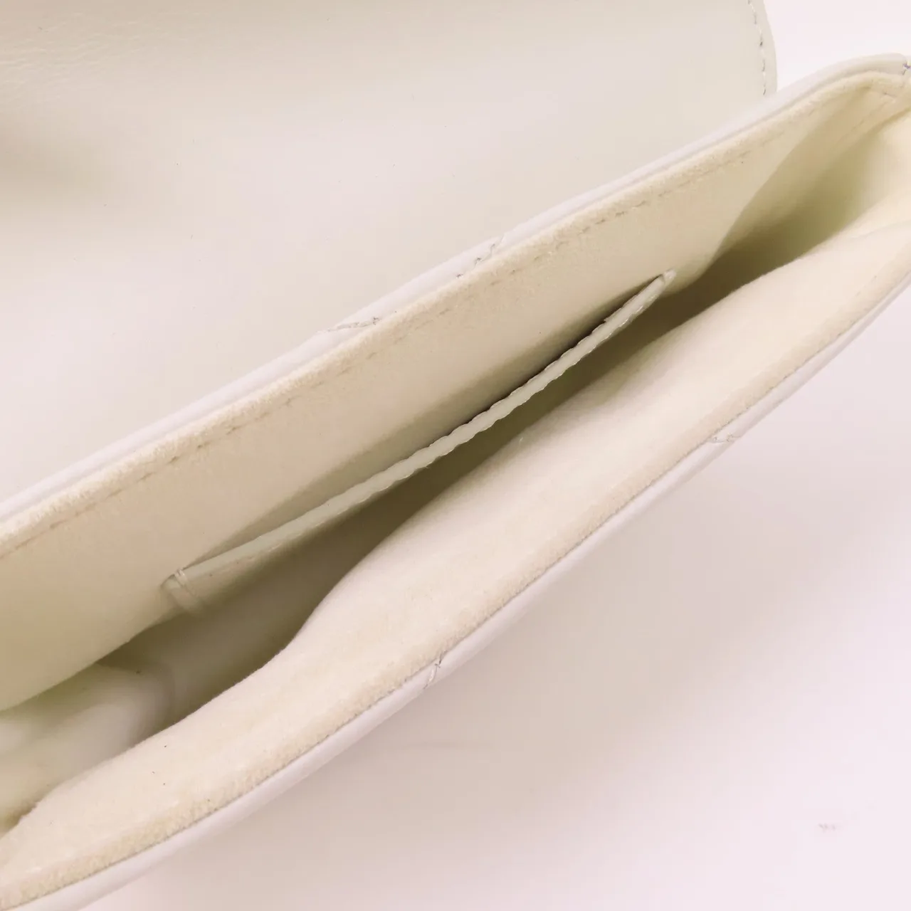 LOUIS VUITTON Multi Pochette M56466 肩背包 牛皮 白色 / White 牛皮 中古品A - 縮圖 10