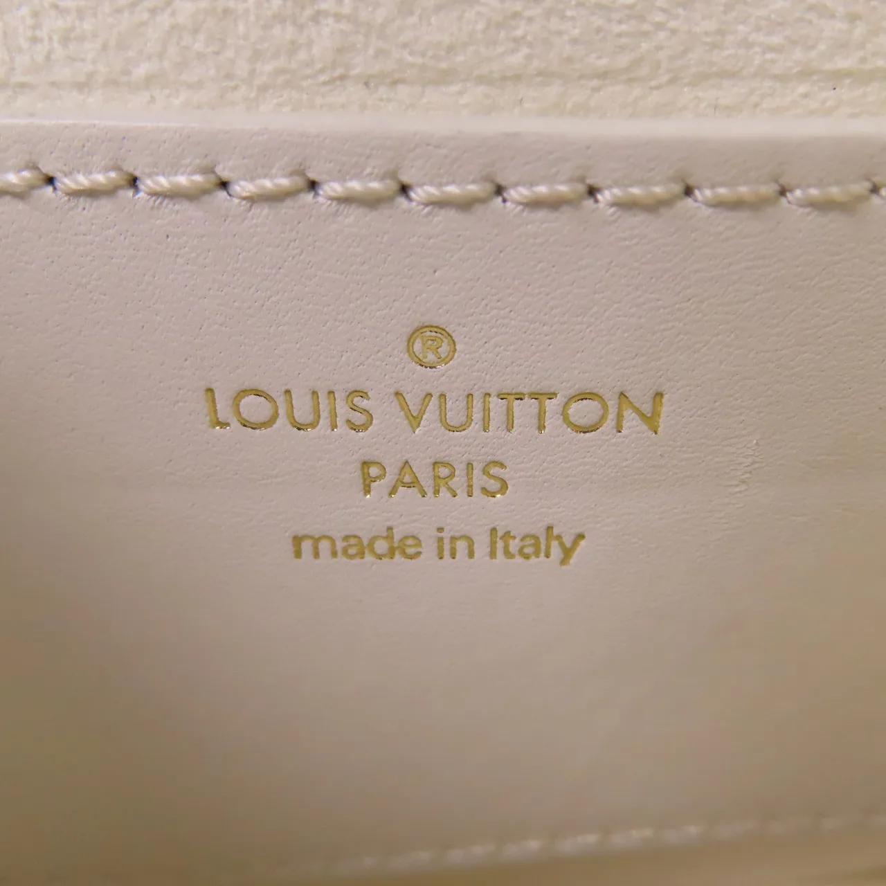 LOUIS VUITTON Multi Pochette M56466 肩背包 牛皮 白色 / White 牛皮 中古品A - 縮圖 11