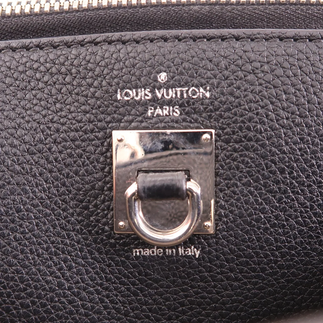 LOUIS VUITTON Steamer M54314 兩用包 牛皮 黑色 / 米色 / Black/Beige 牛皮 中古品A - 縮圖 6