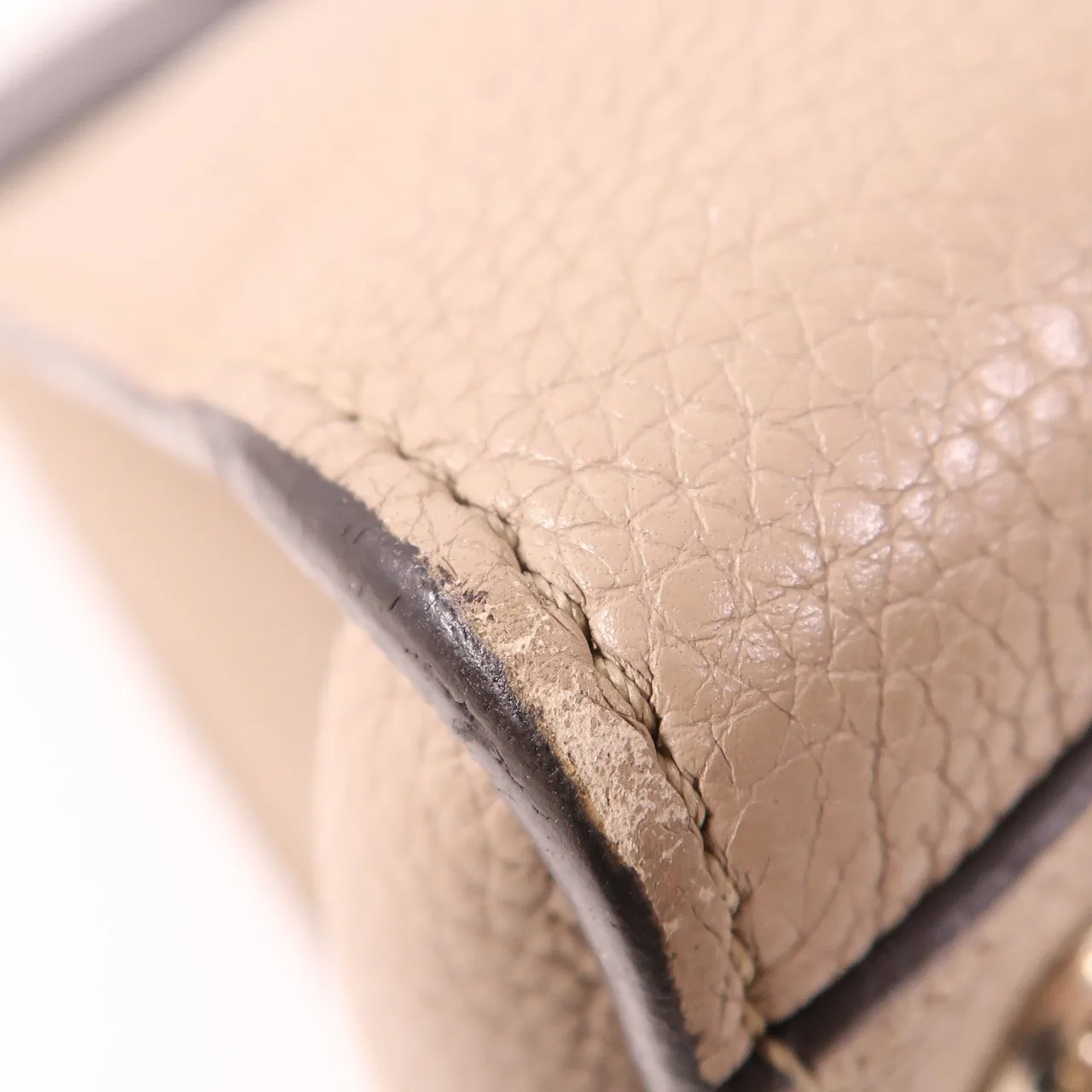 LOUIS VUITTON Steamer M54314 兩用包 牛皮 黑色 / 米色 / Black/Beige 牛皮 中古品A - 縮圖 11