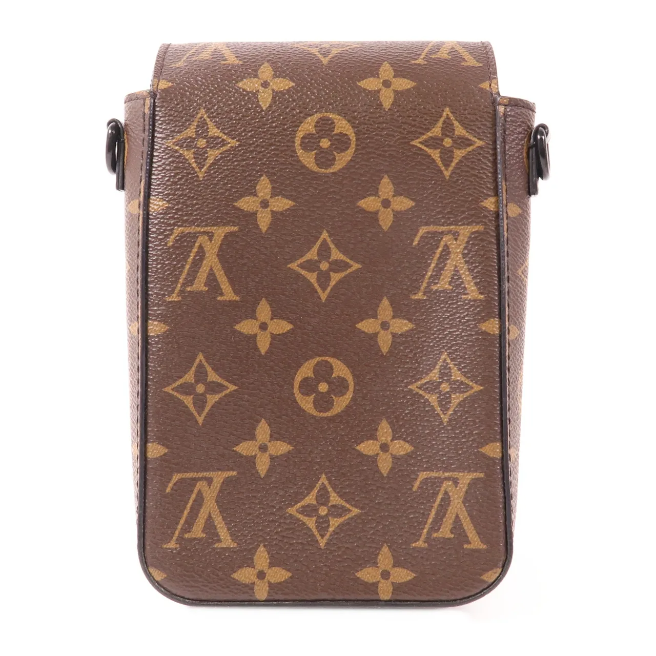 LOUIS VUITTON S-Lock M81522 肩背包 塗層帆布 棕色 / Brown 塗層帆布 中古品A - 縮圖 2