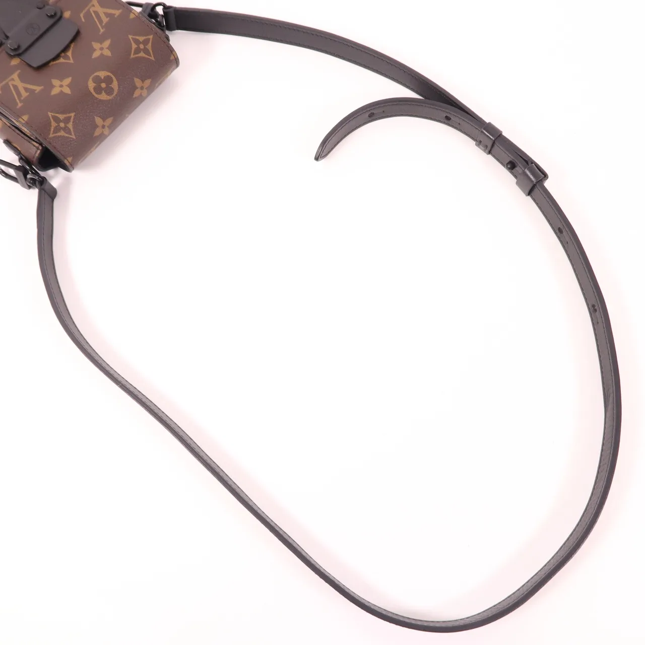 LOUIS VUITTON S-Lock M81522 肩背包 塗層帆布 棕色 / Brown 塗層帆布 中古品A - 縮圖 7