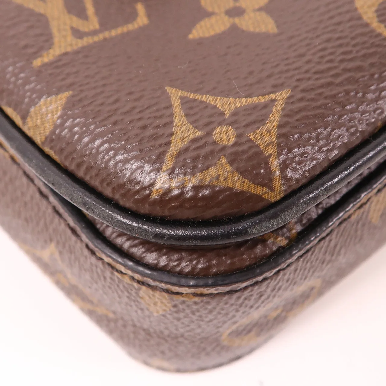 LOUIS VUITTON S-Lock M81522 肩背包 塗層帆布 棕色 / Brown 塗層帆布 中古品A - 縮圖 9