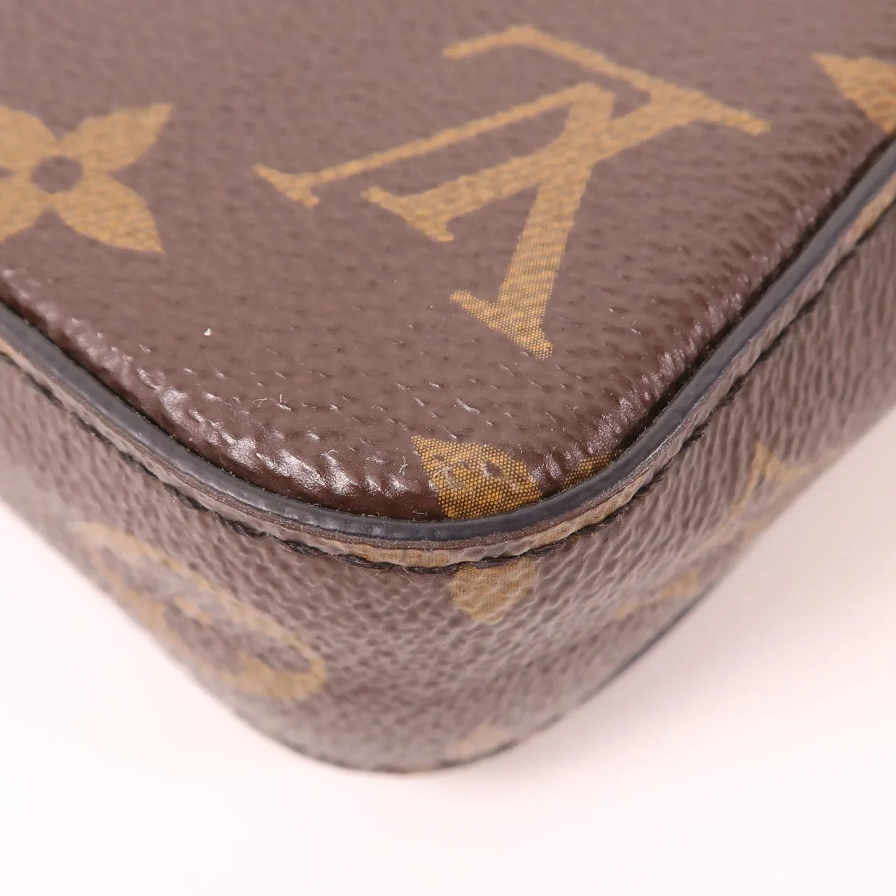 LOUIS VUITTON S-Lock M81522 肩背包 塗層帆布 棕色 / Brown 塗層帆布 中古品A - 縮圖 10