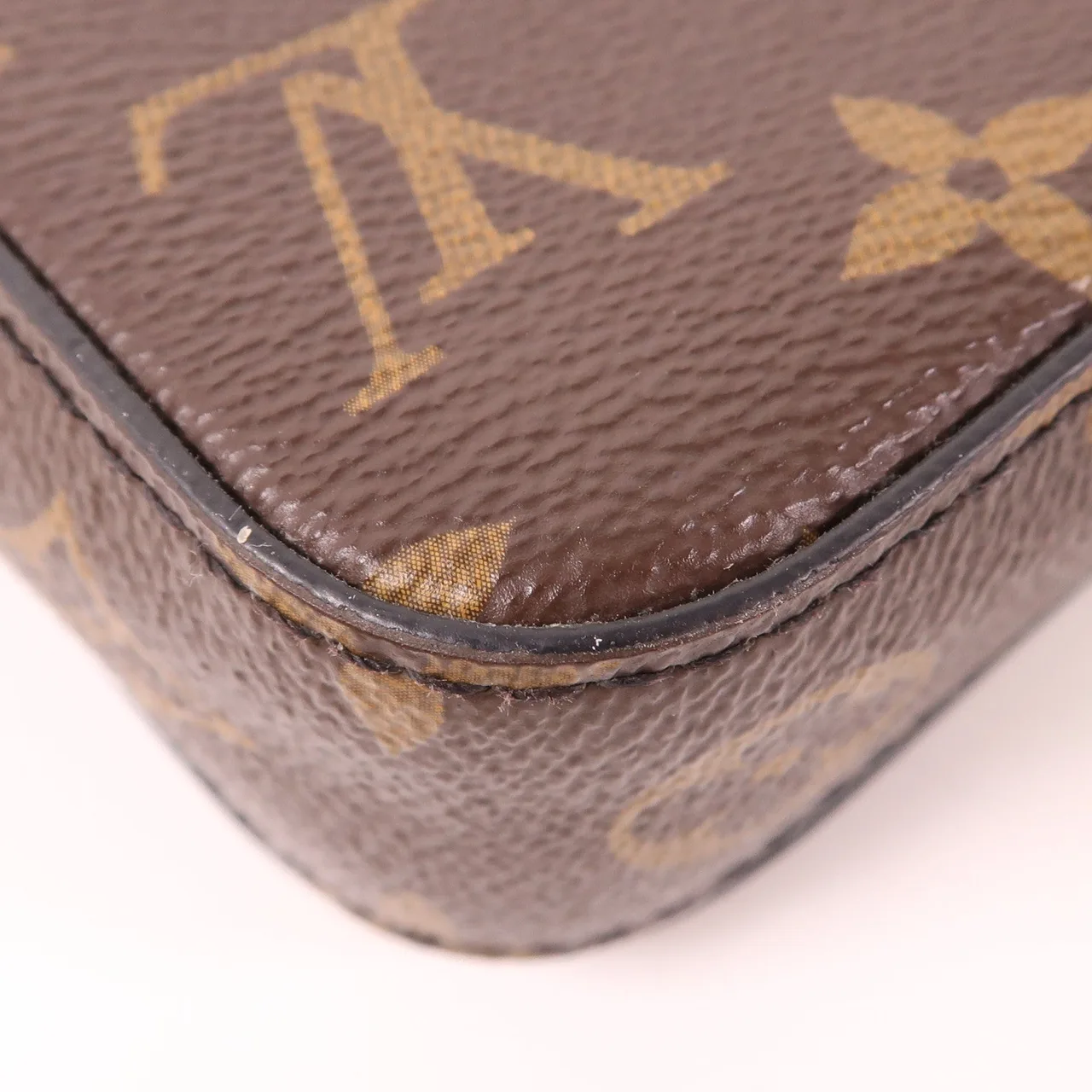 LOUIS VUITTON S-Lock M81522 肩背包 塗層帆布 棕色 / Brown 塗層帆布 中古品A - 縮圖 11