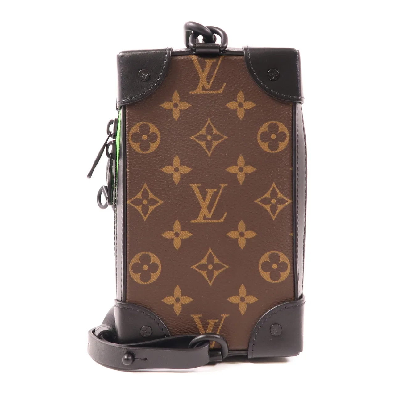 LOUIS VUITTON Soft Trunk M80144 肩背包 塗層帆布 棕色 / 多種顏色 / BR/BK/PP/BL/GR 塗層帆布 中古品B - 縮圖 2
