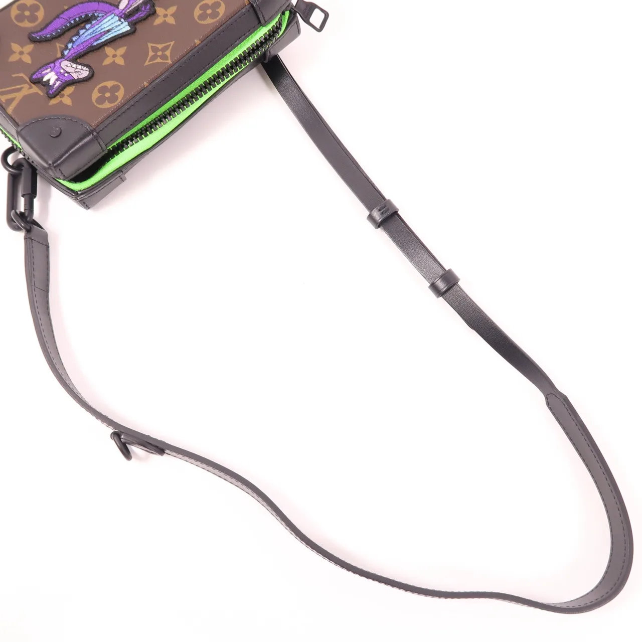 LOUIS VUITTON Soft Trunk M80144 肩背包 塗層帆布 棕色 / 多種顏色 / BR/BK/PP/BL/GR 塗層帆布 中古品B - 縮圖 8