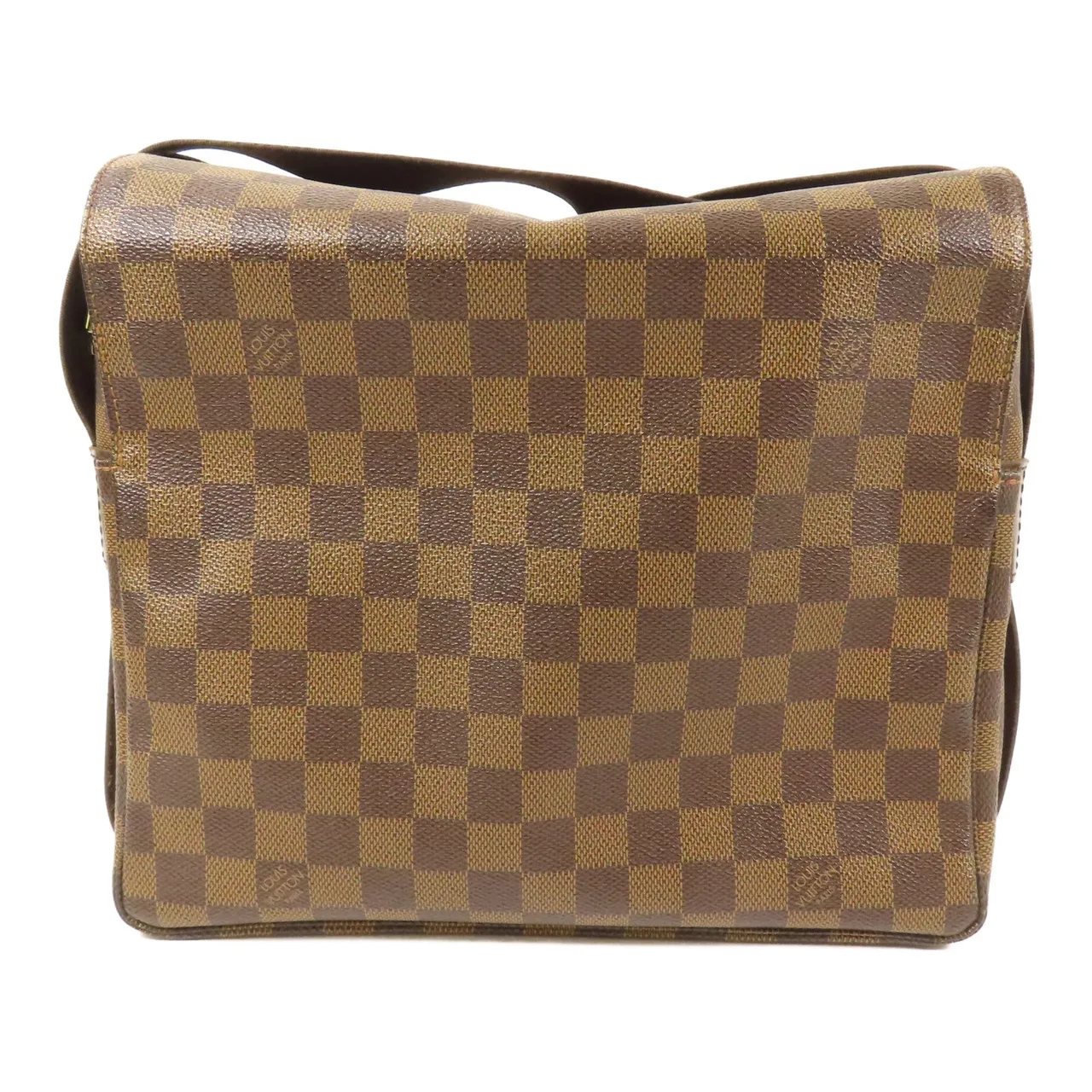 LOUIS VUITTON Naviglio N45255 肩背包 塗層帆布 棕色 / Marron 塗層帆布 中古品B - 縮圖 2