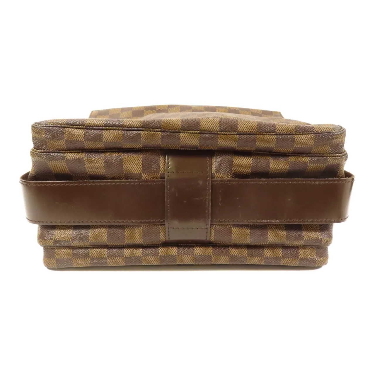 LOUIS VUITTON Naviglio N45255 肩背包 塗層帆布 棕色 / Marron 塗層帆布 中古品B - 縮圖 4