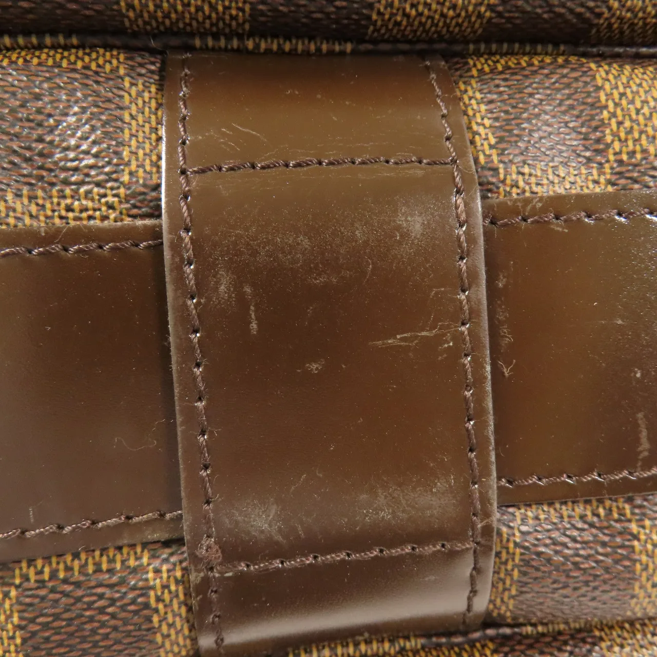 LOUIS VUITTON Naviglio N45255 肩背包 塗層帆布 棕色 / Marron 塗層帆布 中古品B - 縮圖 17