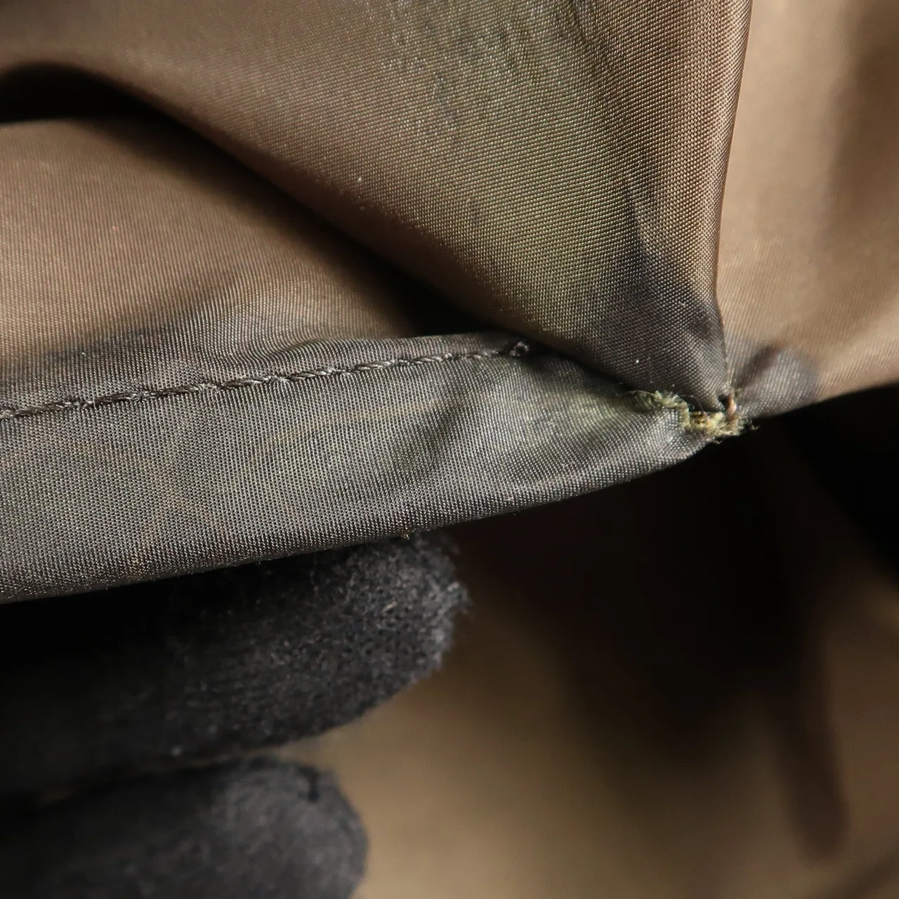 LOUIS VUITTON M93085 托特包 帆布 棕色 / Black 帆布 中古品C - 縮圖 12