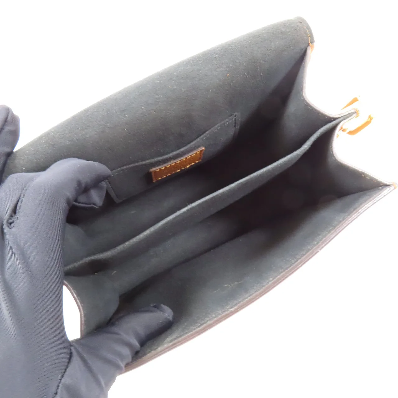 LOUIS VUITTON Mini Dauphine M44580 肩背包 塗層帆布 棕色 / Brown/Marron 塗層帆布 中古品B - 縮圖 13