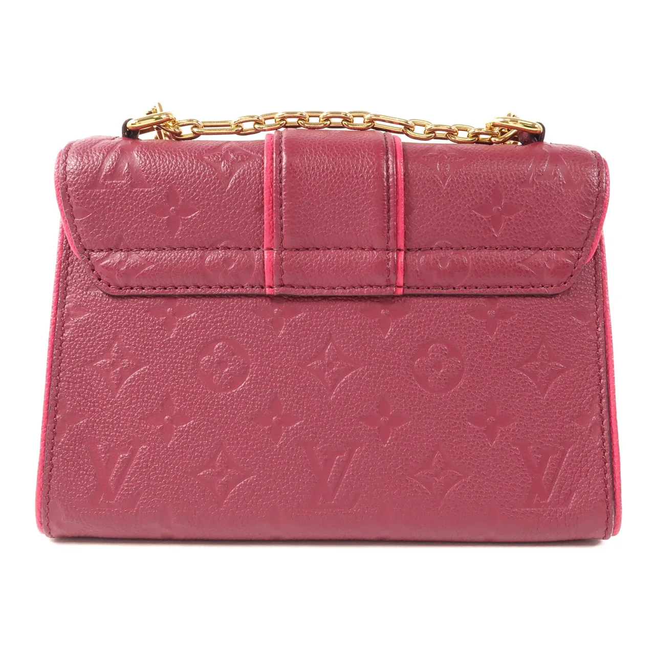 LOUIS VUITTON M44241 肩背包 牛皮 粉色 / Aurore 牛皮 中古品B - 縮圖 2