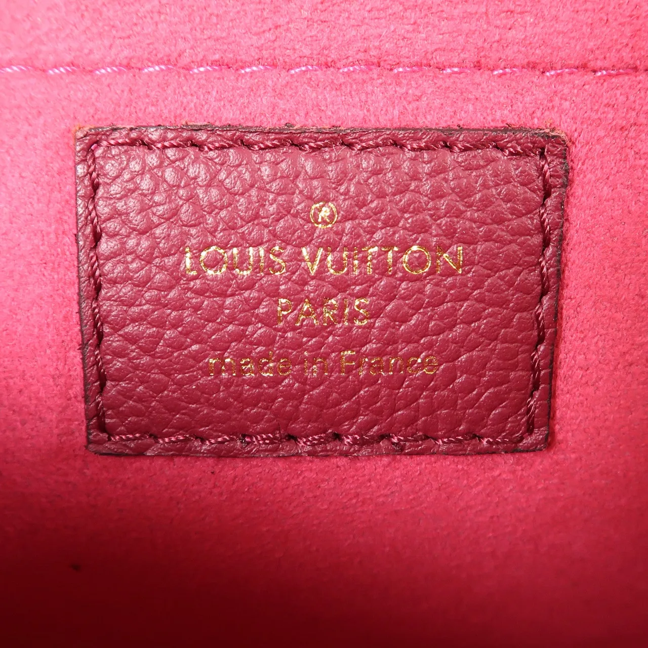 LOUIS VUITTON M44241 肩背包 牛皮 粉色 / Aurore 牛皮 中古品B - 縮圖 6