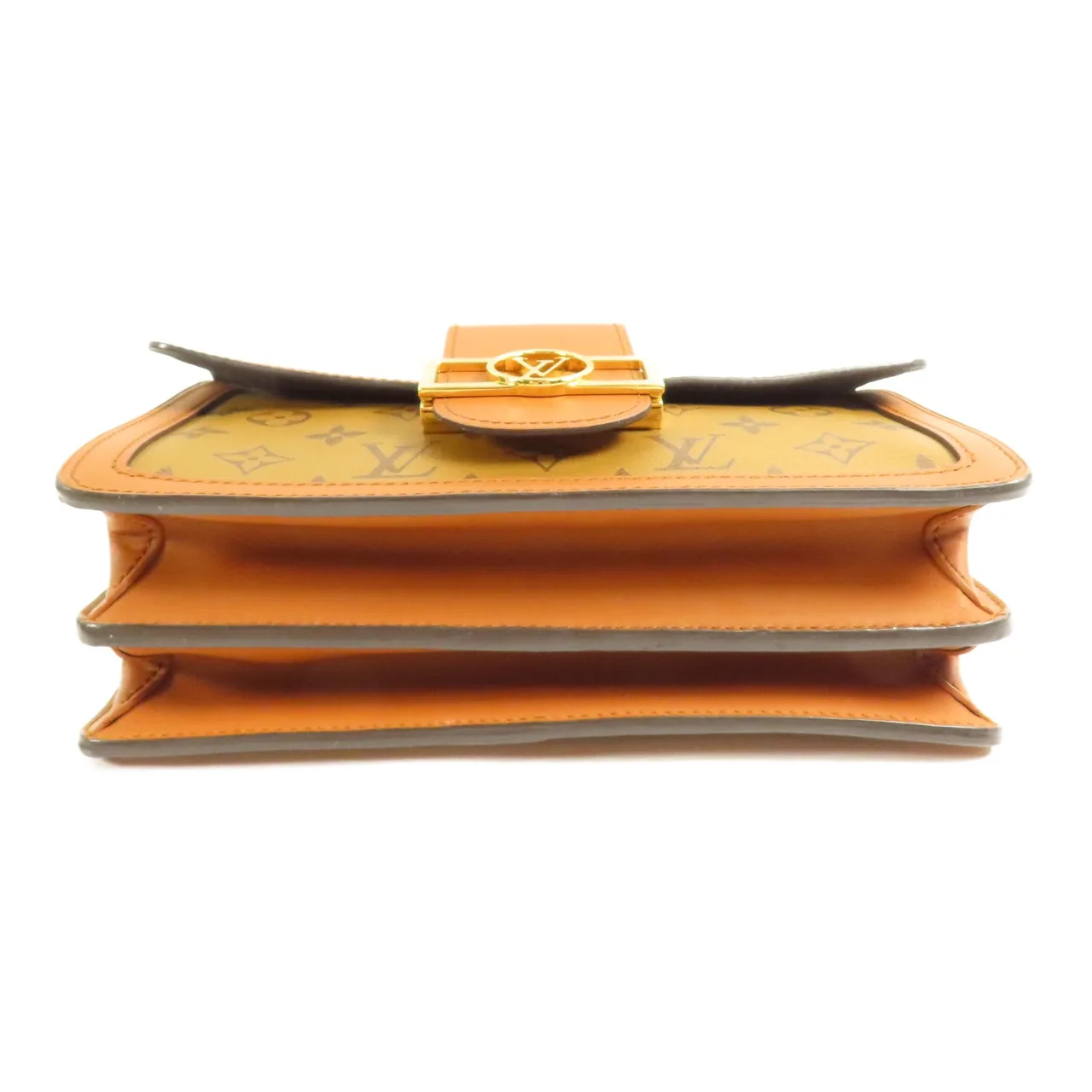 LOUIS VUITTON Dauphine M44391 兩用包 塗層帆布 棕色 / Brown/Marron 塗層帆布 中古品B - 縮圖 4