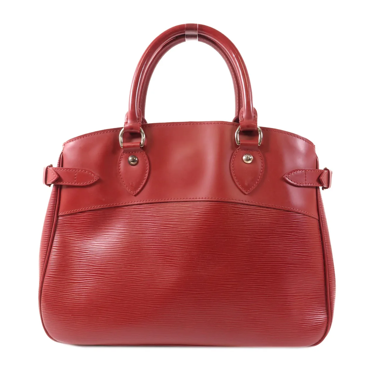 LOUIS VUITTON Passy M5926M 手提包 皮革 紅色 / Ruby 皮革 中古品B - 縮圖 2