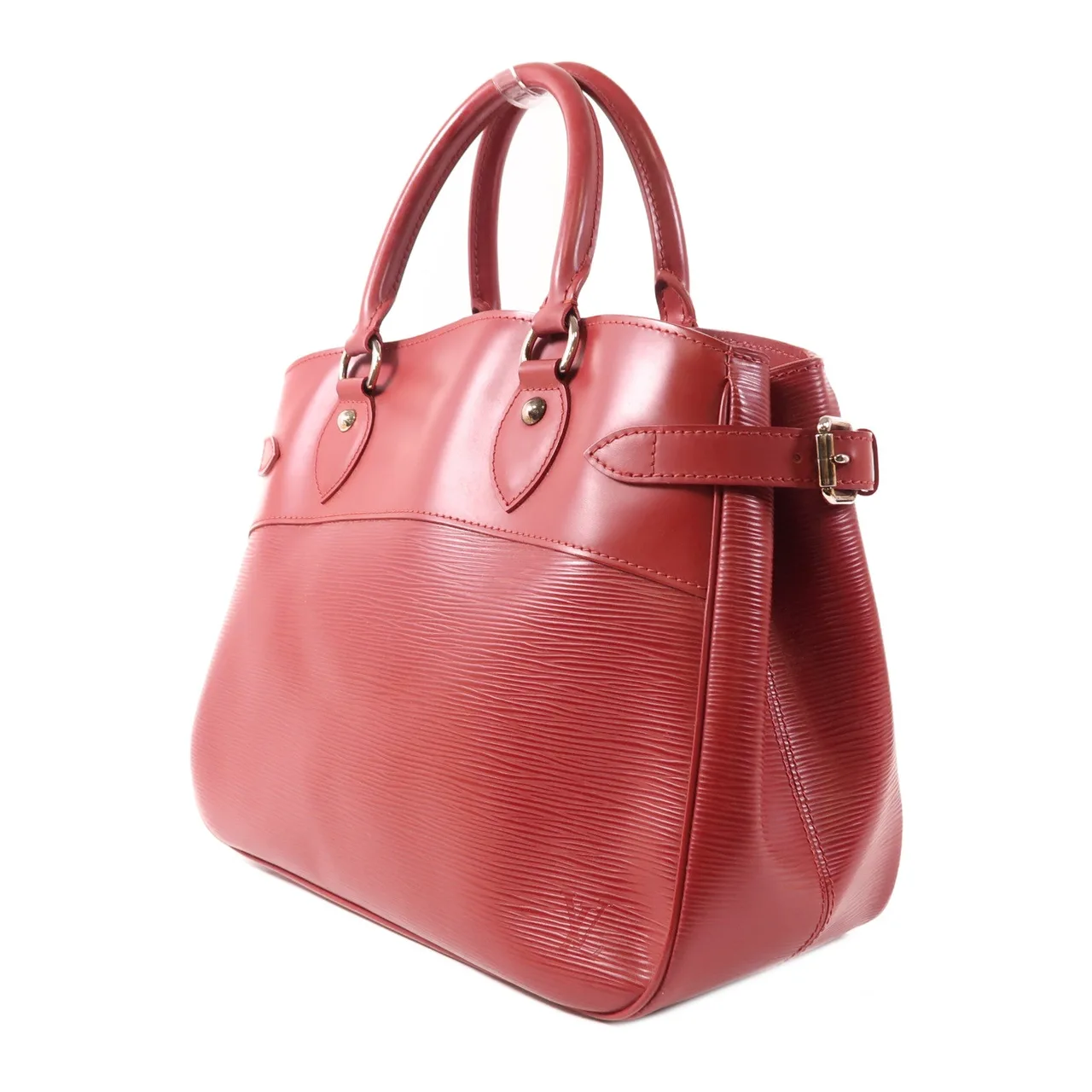 LOUIS VUITTON Passy M5926M 手提包 皮革 紅色 / Ruby 皮革 中古品B - 縮圖 3