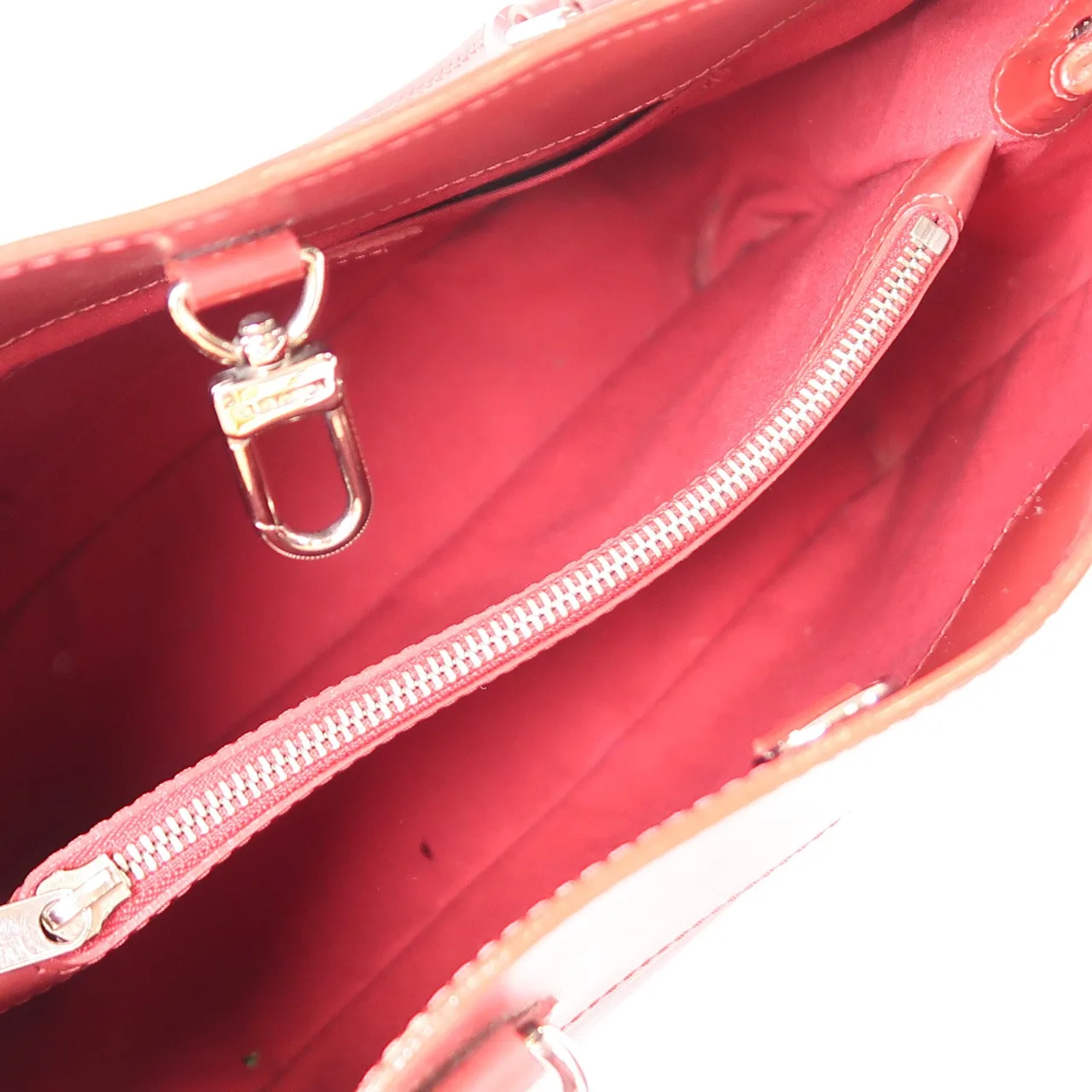 LOUIS VUITTON Passy M5926M 手提包 皮革 紅色 / Ruby 皮革 中古品B - 縮圖 5