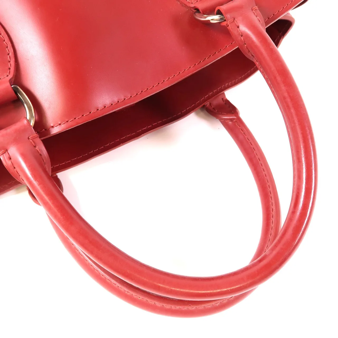 LOUIS VUITTON Passy M5926M 手提包 皮革 紅色 / Ruby 皮革 中古品B - 縮圖 8