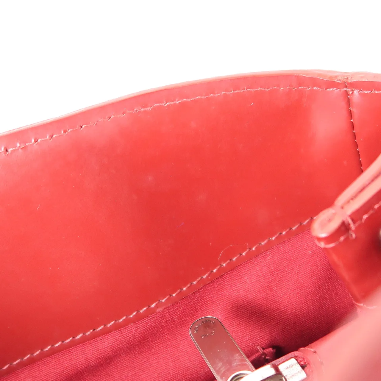 LOUIS VUITTON Passy M5926M 手提包 皮革 紅色 / Ruby 皮革 中古品B - 縮圖 16