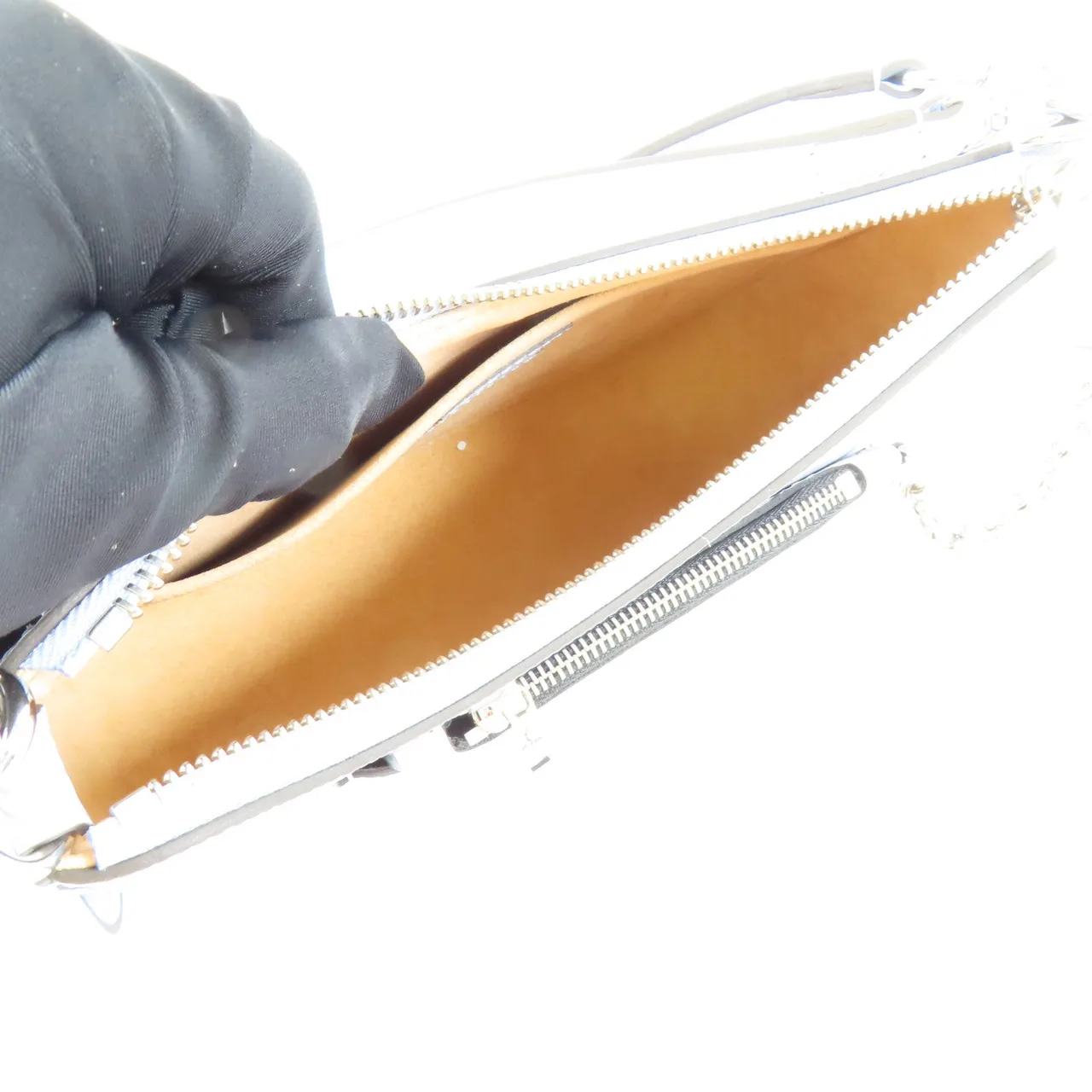 LOUIS VUITTON Marelle M59486 兩用包 牛皮 藍色 / Light Blue 牛皮 中古品A - 縮圖 5