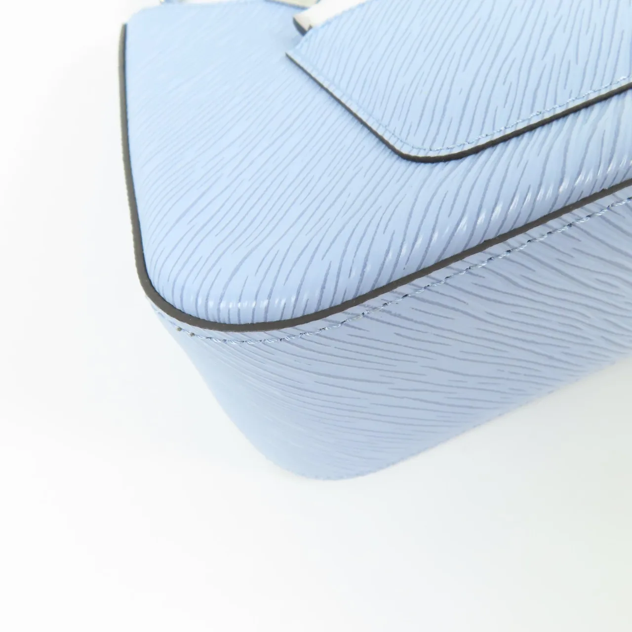 LOUIS VUITTON Marelle M59486 兩用包 牛皮 藍色 / Light Blue 牛皮 中古品A - 縮圖 10