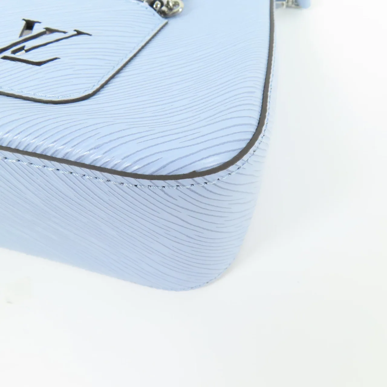 LOUIS VUITTON Marelle M59486 兩用包 牛皮 藍色 / Light Blue 牛皮 中古品A - 縮圖 11