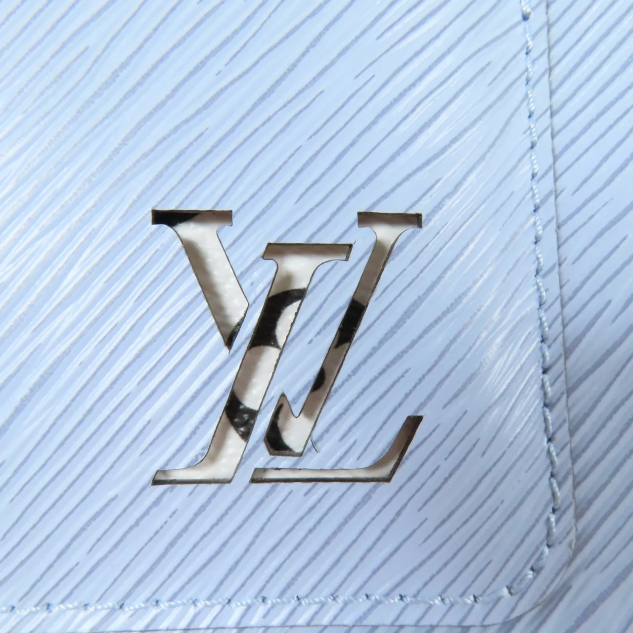 LOUIS VUITTON Marelle M59486 兩用包 牛皮 藍色 / Light Blue 牛皮 中古品A - 縮圖 16