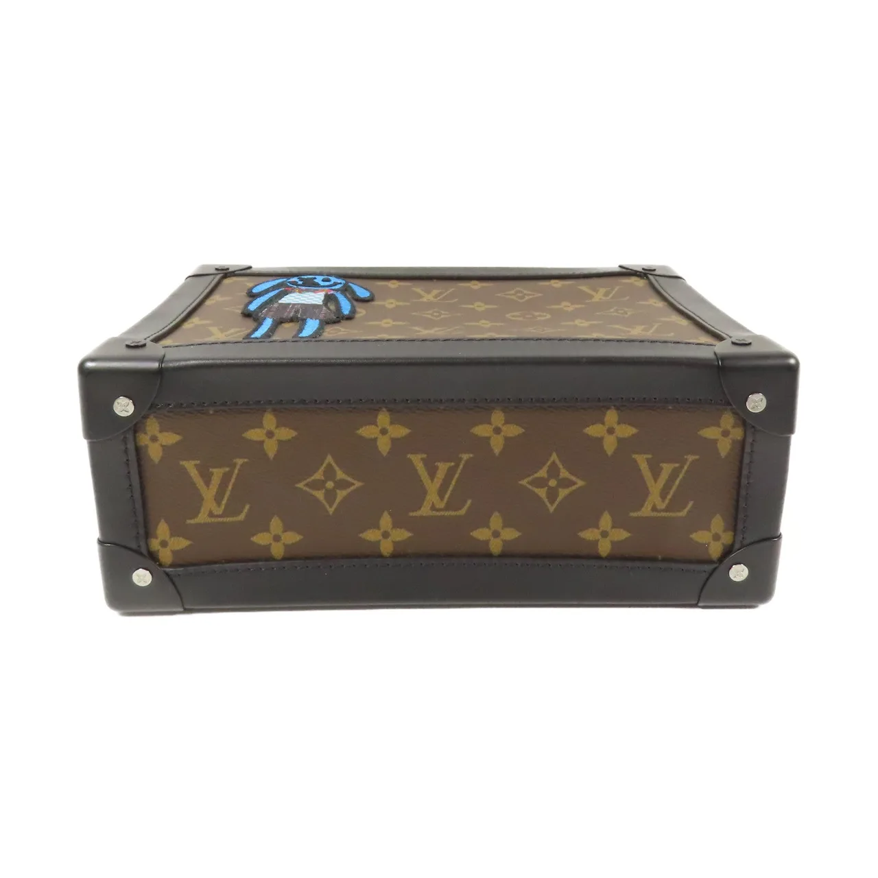 LOUIS VUITTON Soft Trunk M45619 肩背包 塗層帆布 棕色 / BK/BR/GR/BL 塗層帆布 中古品A - 縮圖 4