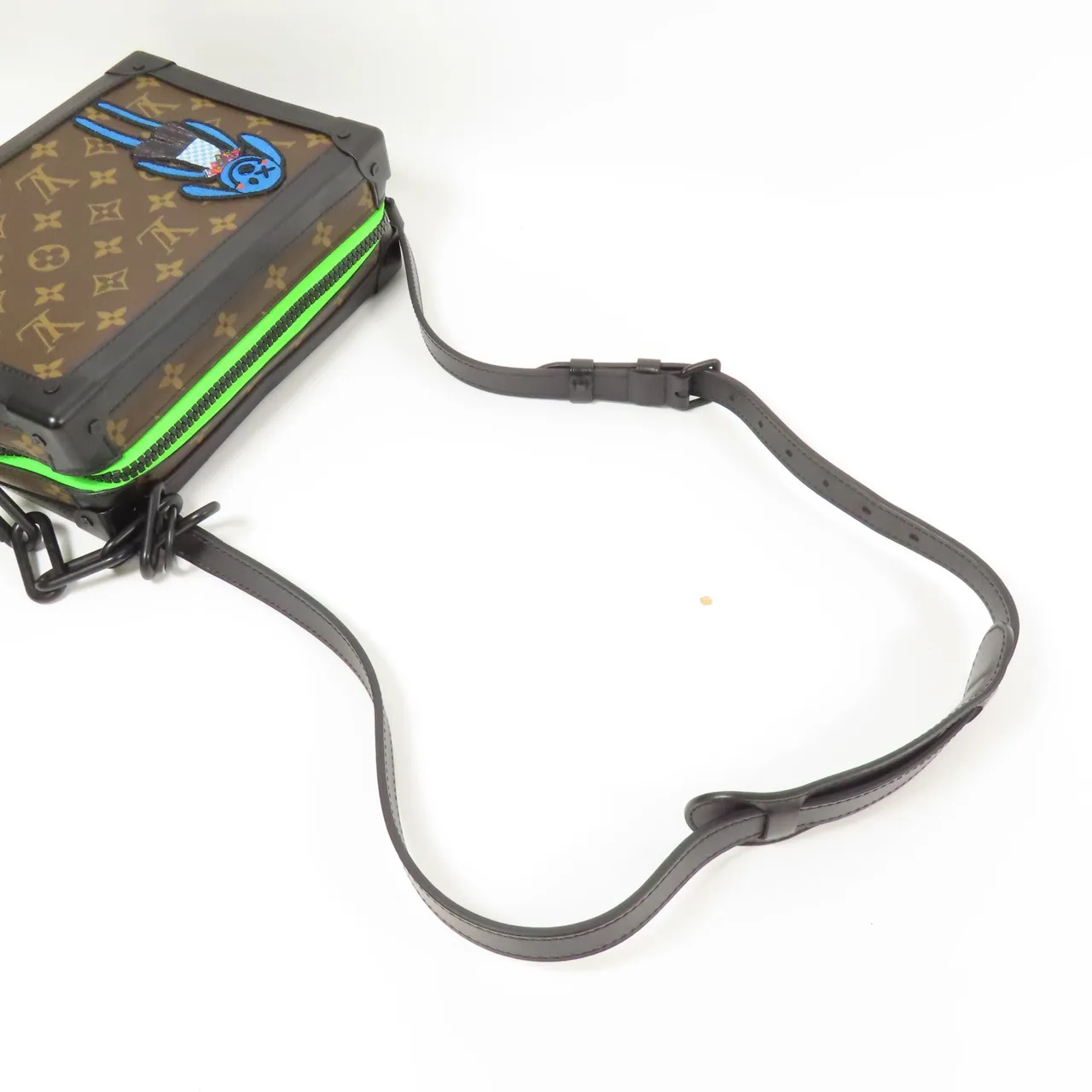 LOUIS VUITTON Soft Trunk M45619 肩背包 塗層帆布 棕色 / BK/BR/GR/BL 塗層帆布 中古品A - 縮圖 9