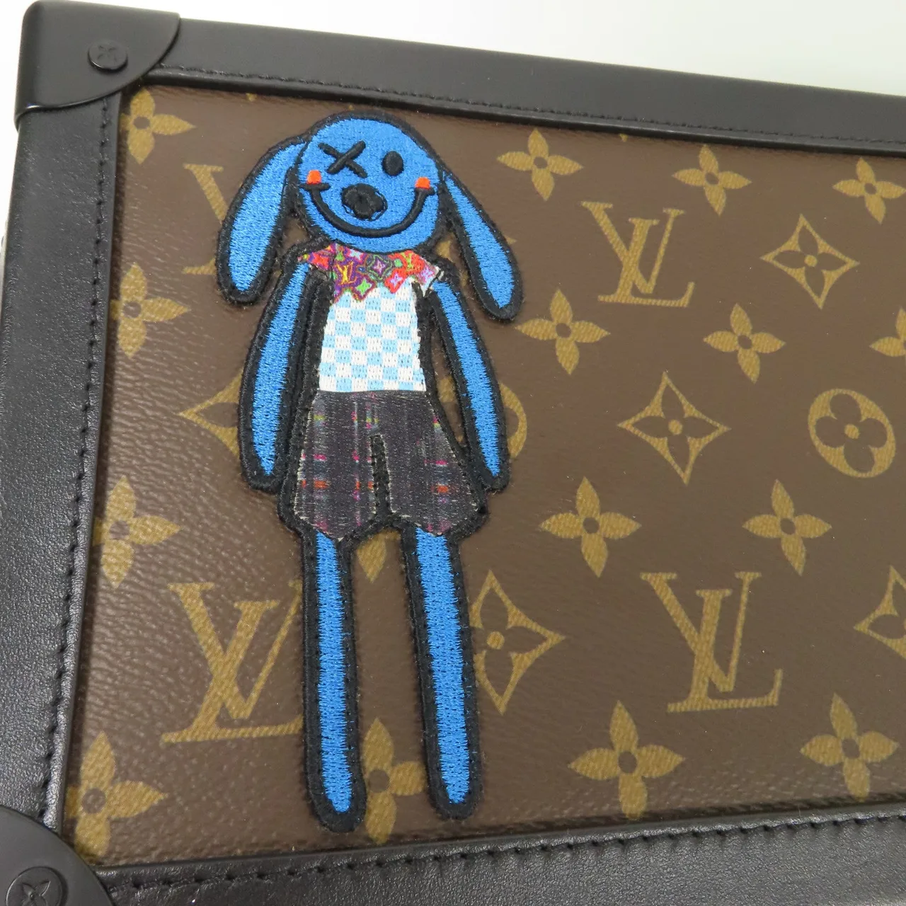 LOUIS VUITTON Soft Trunk M45619 肩背包 塗層帆布 棕色 / BK/BR/GR/BL 塗層帆布 中古品A - 縮圖 10