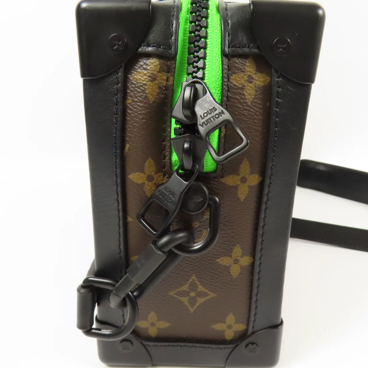 LOUIS VUITTON Soft Trunk M45619 肩背包 塗層帆布 棕色 / BK/BR/GR/BL 塗層帆布 中古品A - 縮圖 12