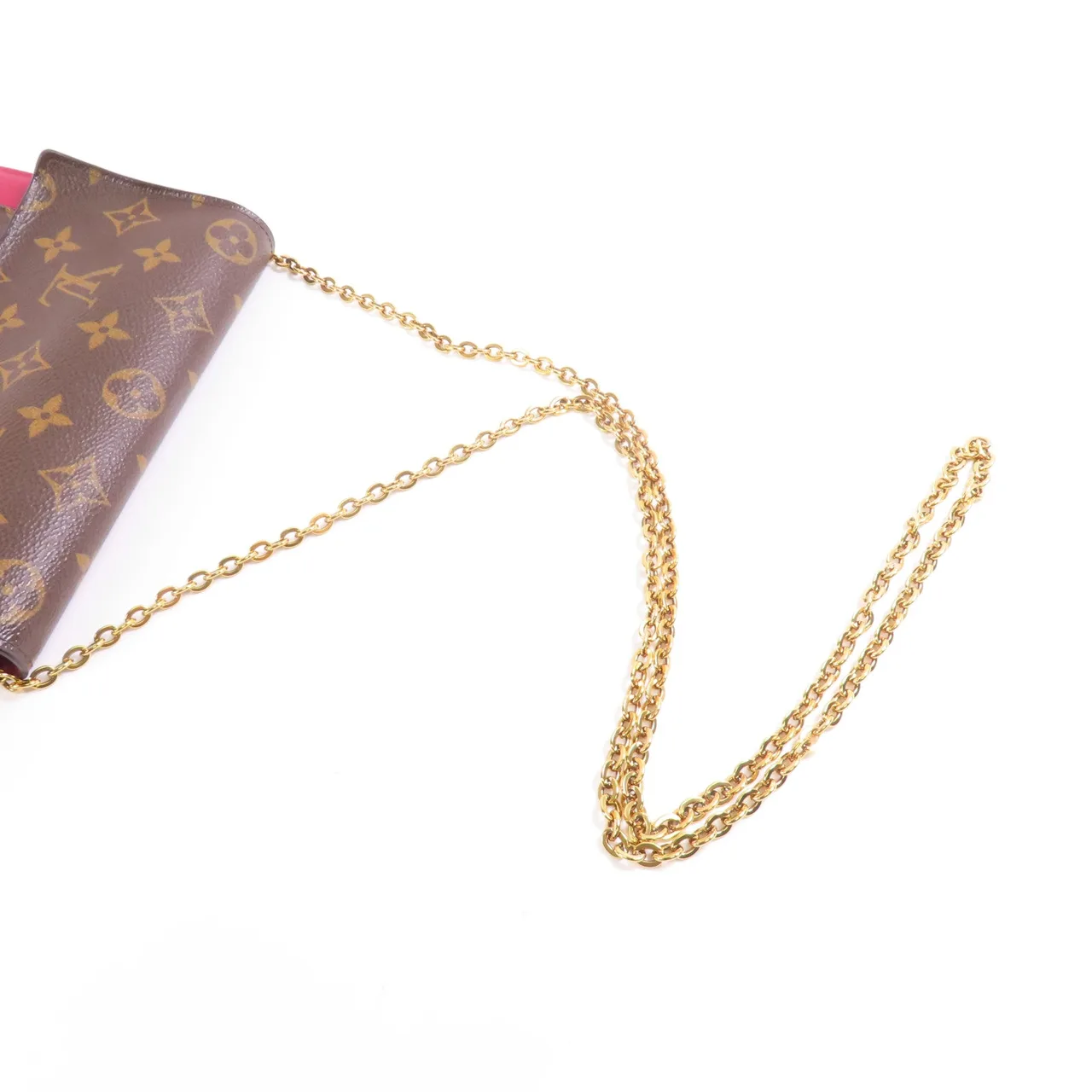 LOUIS VUITTON M69578 Shoulder Bag Coated Canvas 棕色 / 紅色 / Brown/Red Coated Canvas Rank B - Thumbnail 5