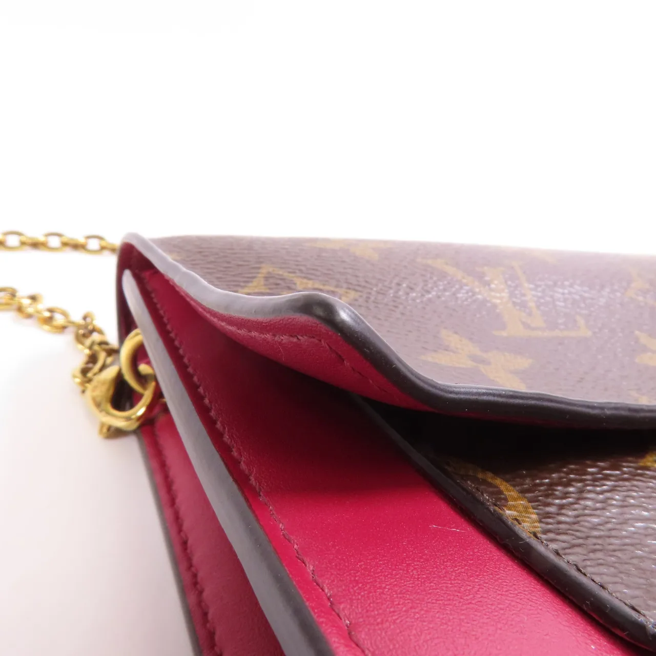 LOUIS VUITTON M69578 Shoulder Bag Coated Canvas 棕色 / 紅色 / Brown/Red Coated Canvas Rank B - Thumbnail 10