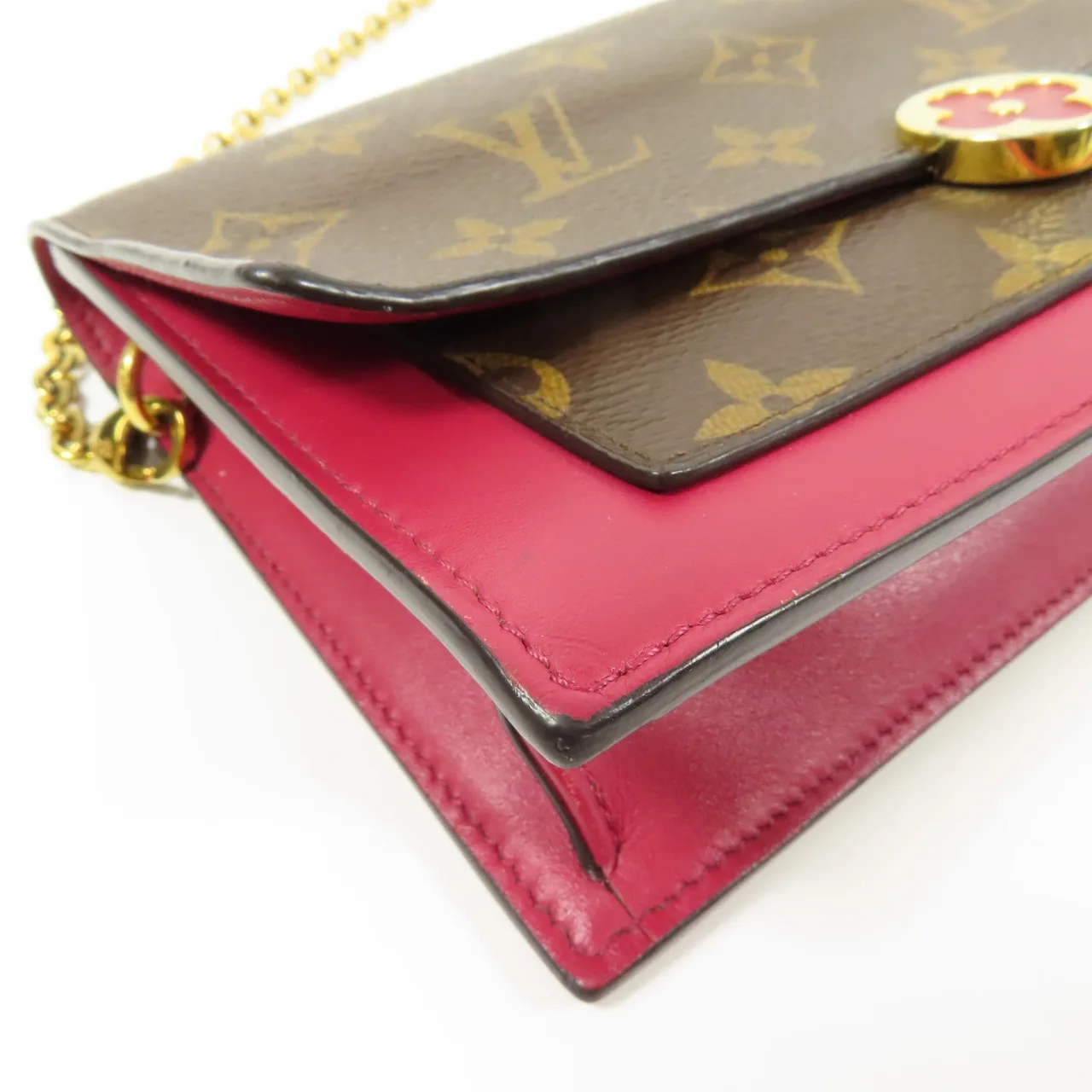 LOUIS VUITTON M69578 Shoulder Bag Coated Canvas 棕色 / 紅色 / Brown/Red Coated Canvas Rank B - Thumbnail 5