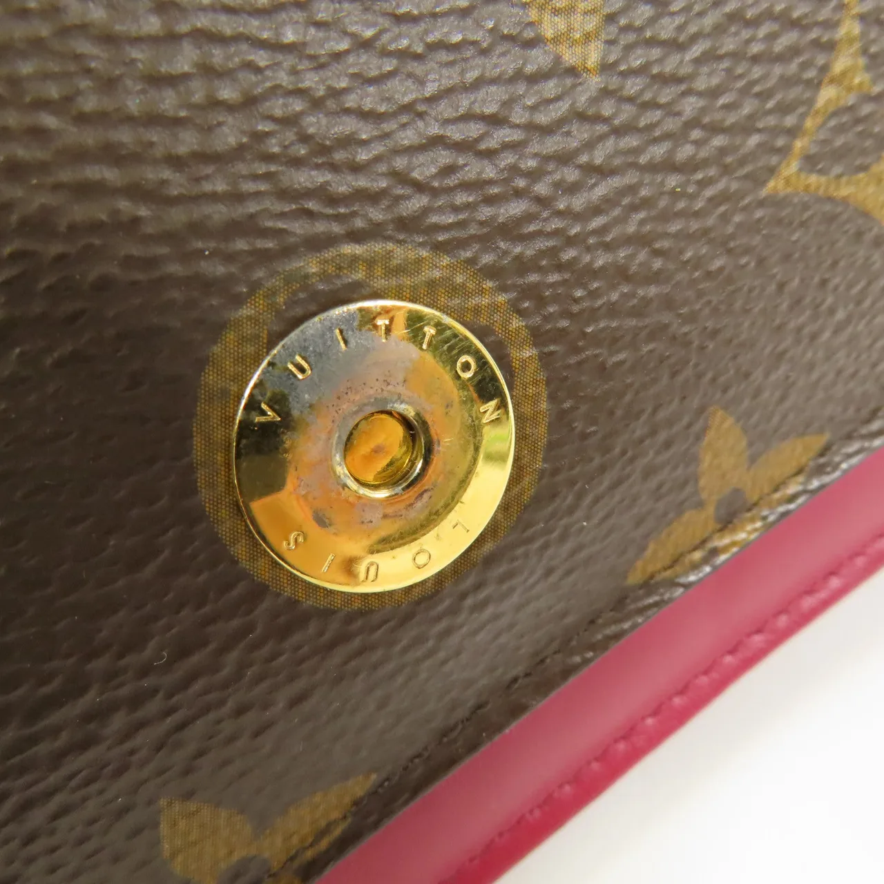 LOUIS VUITTON M69578 Shoulder Bag Coated Canvas 棕色 / 紅色 / Brown/Red Coated Canvas Rank B - Thumbnail 13
