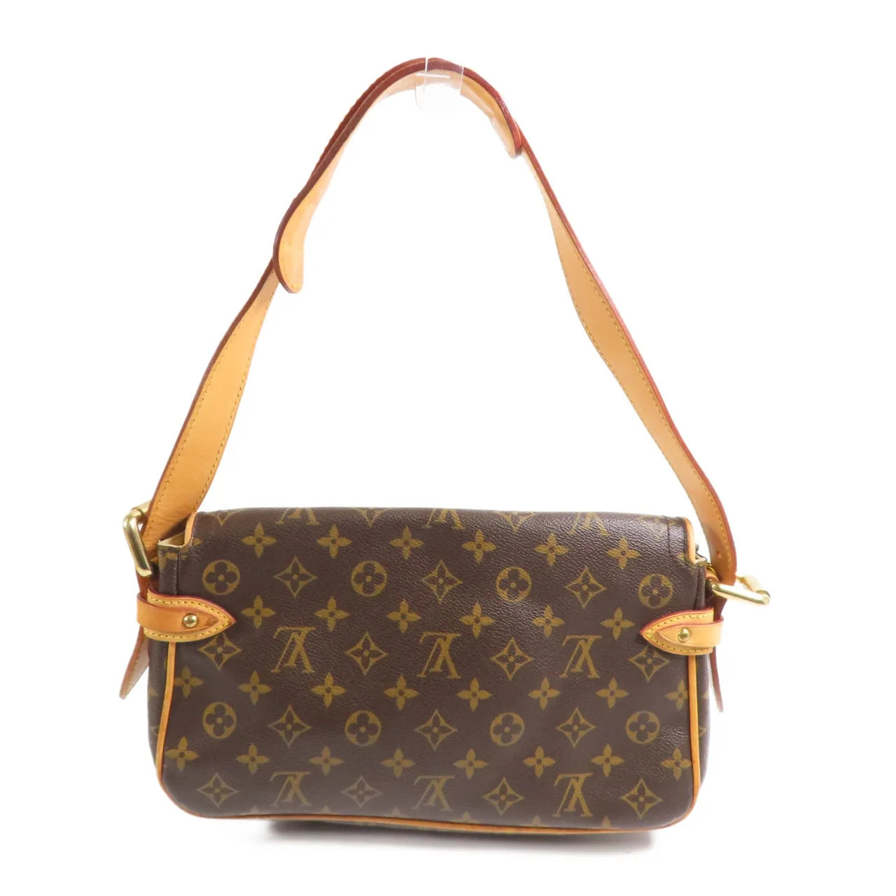 LOUIS VUITTON Hudson M40027 肩背包 塗層帆布 棕色 / Brown/Marron 塗層帆布 中古品B - 縮圖 2