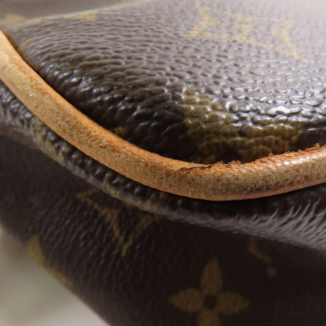 LOUIS VUITTON Hudson M40027 肩背包 塗層帆布 棕色 / Brown/Marron 塗層帆布 中古品B - 縮圖 11